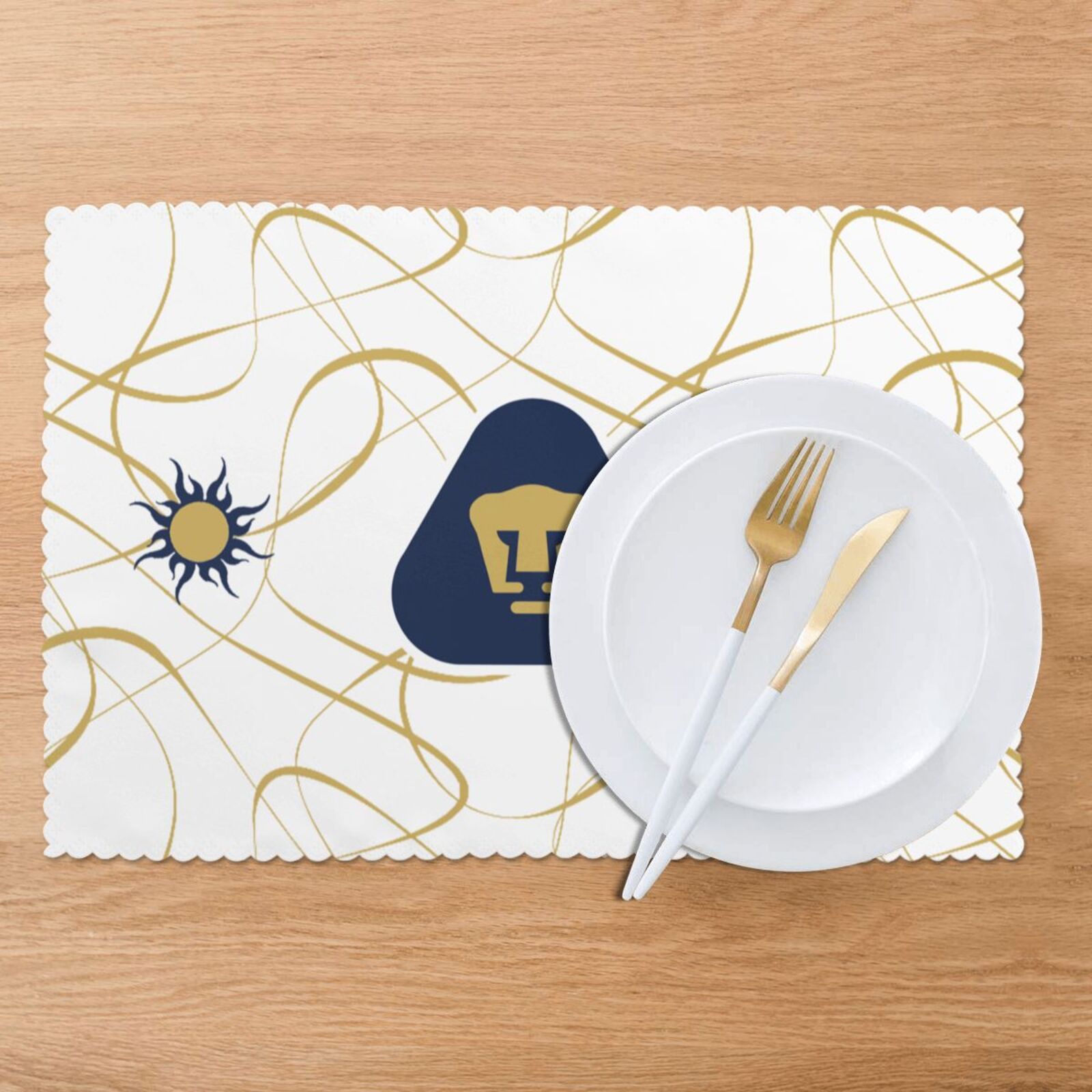 Pumas UNAM Placemat Set Of 6 PFD2273