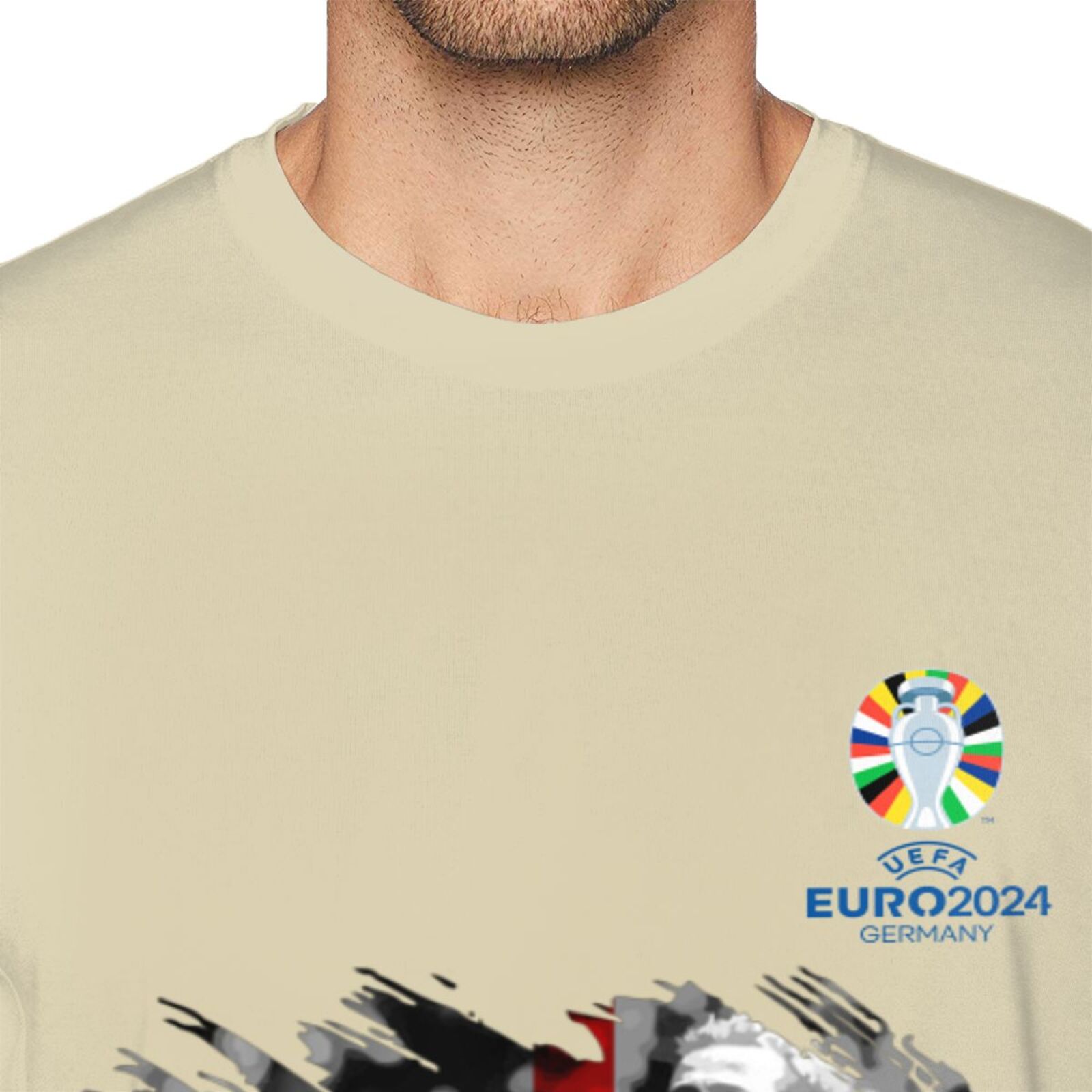 Men's England EURO 2024 Basic Short Sleeve T-Shirt BST1713