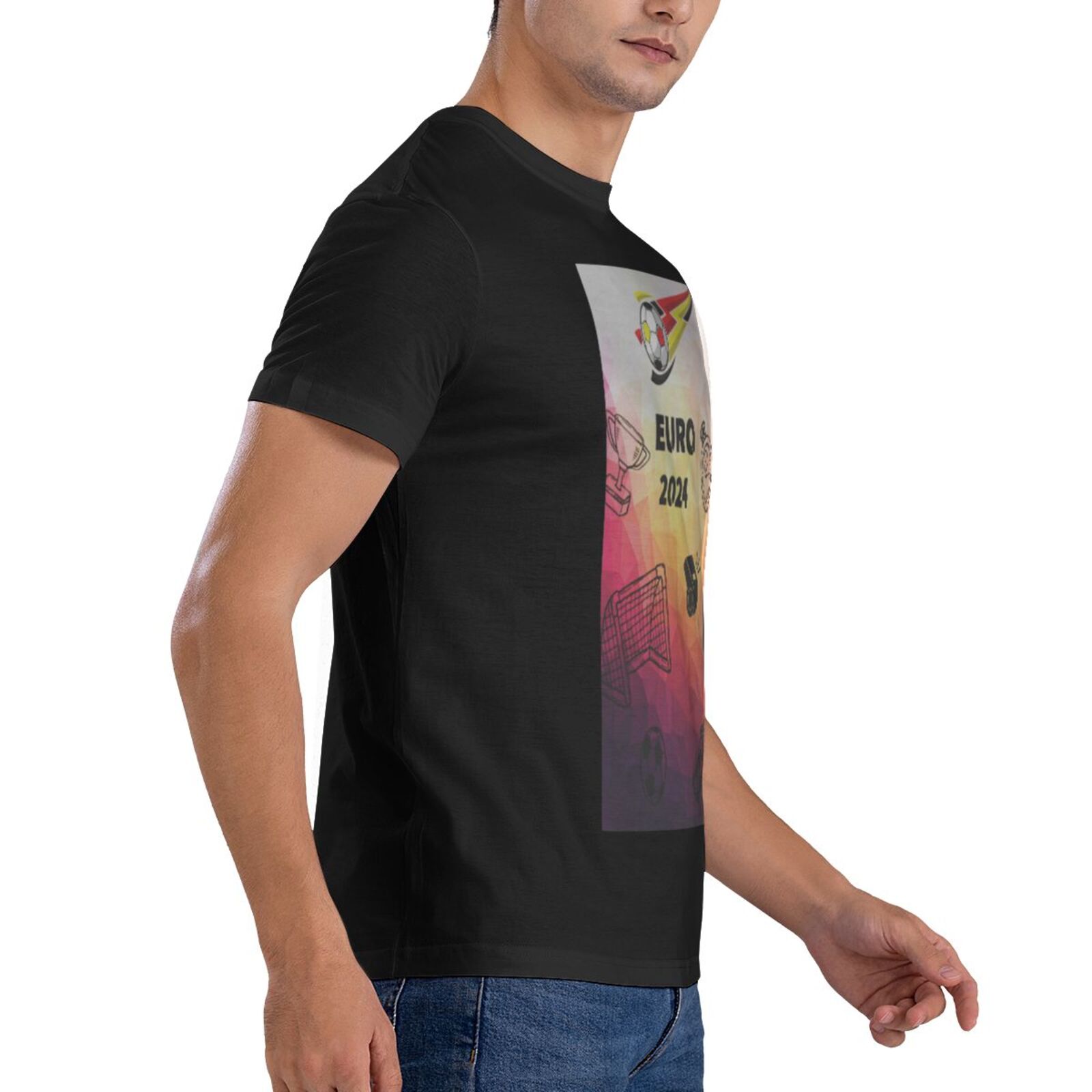 Men's Germany EURO 2024 Basic Short Sleeve T-Shirt BST1771