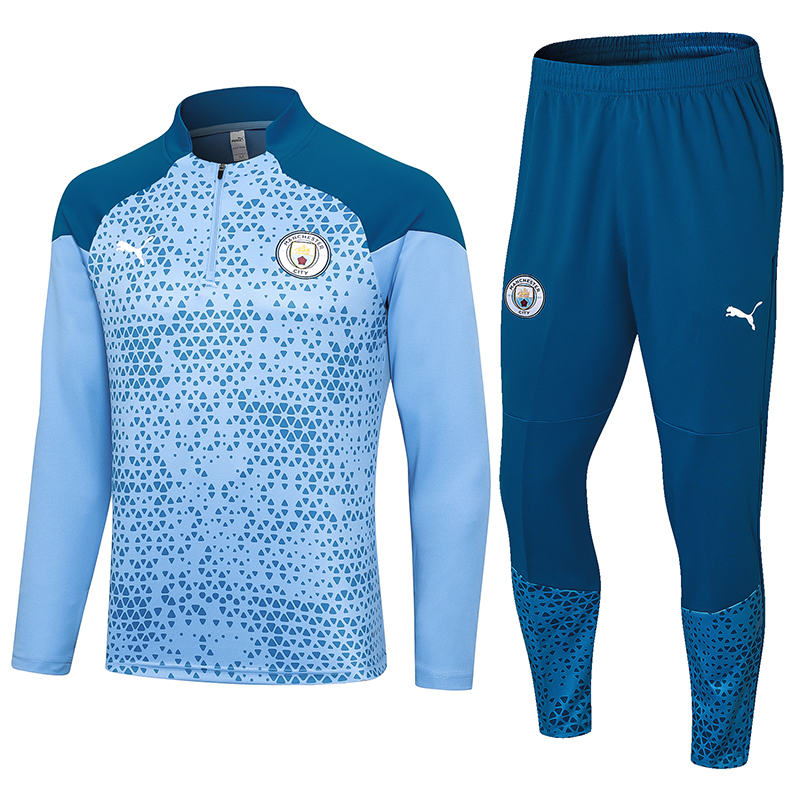 Manchester City Long Sleeve Track Suit 23/24 MEN567