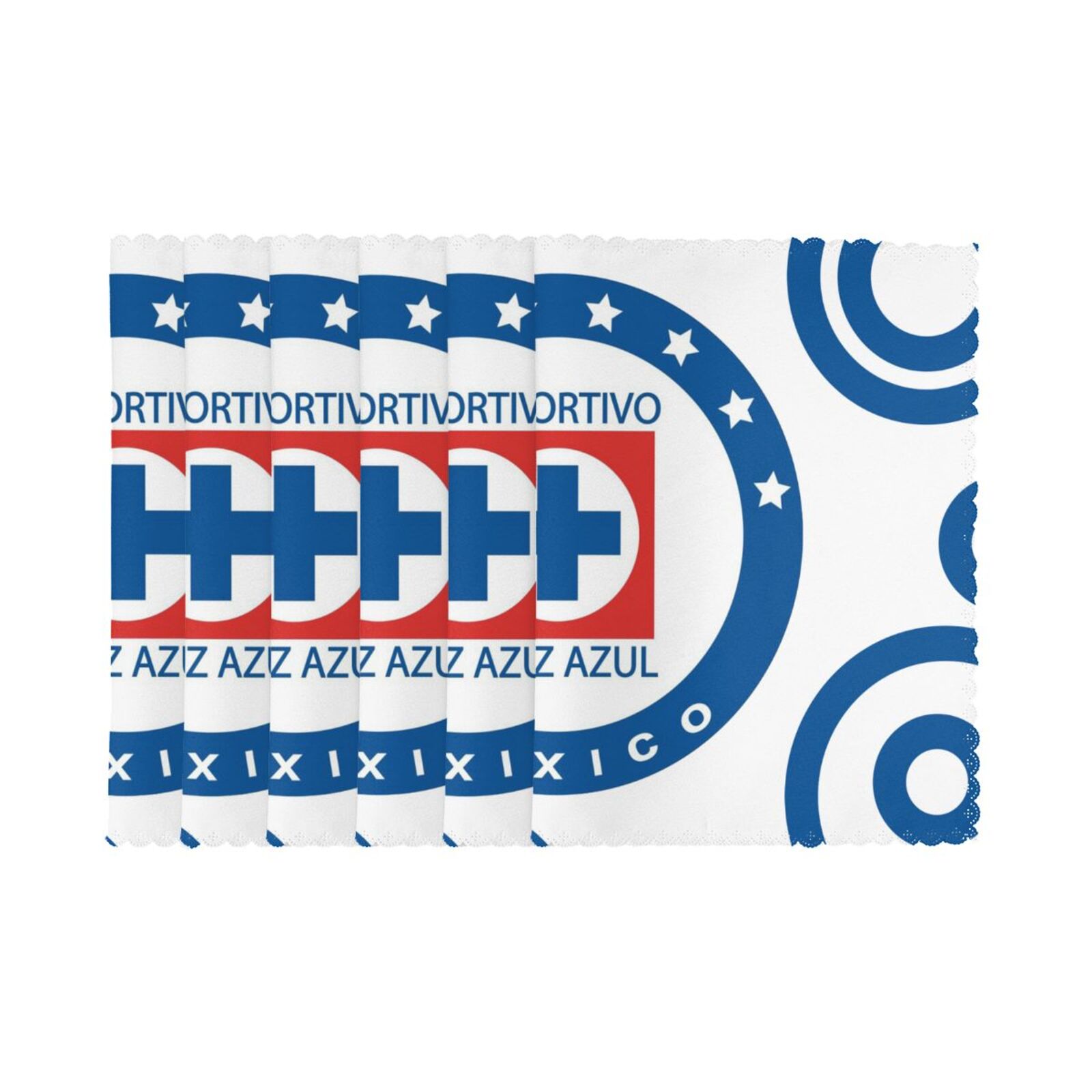 Cruz Azul Placemat Set Of 6 PFD2049