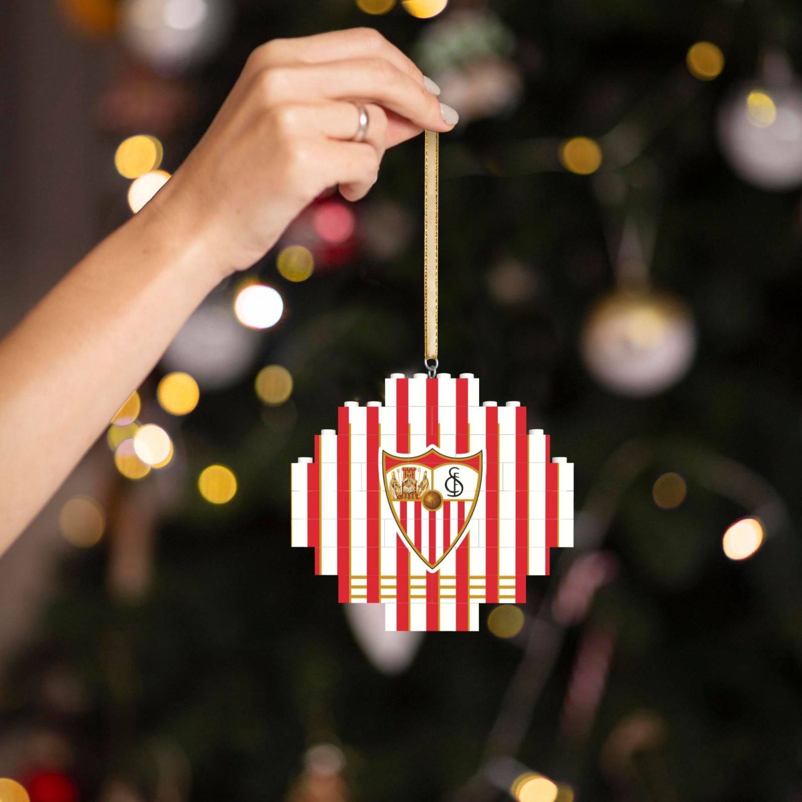 Sevilla Building Block Puzzle Ornament BBP2102