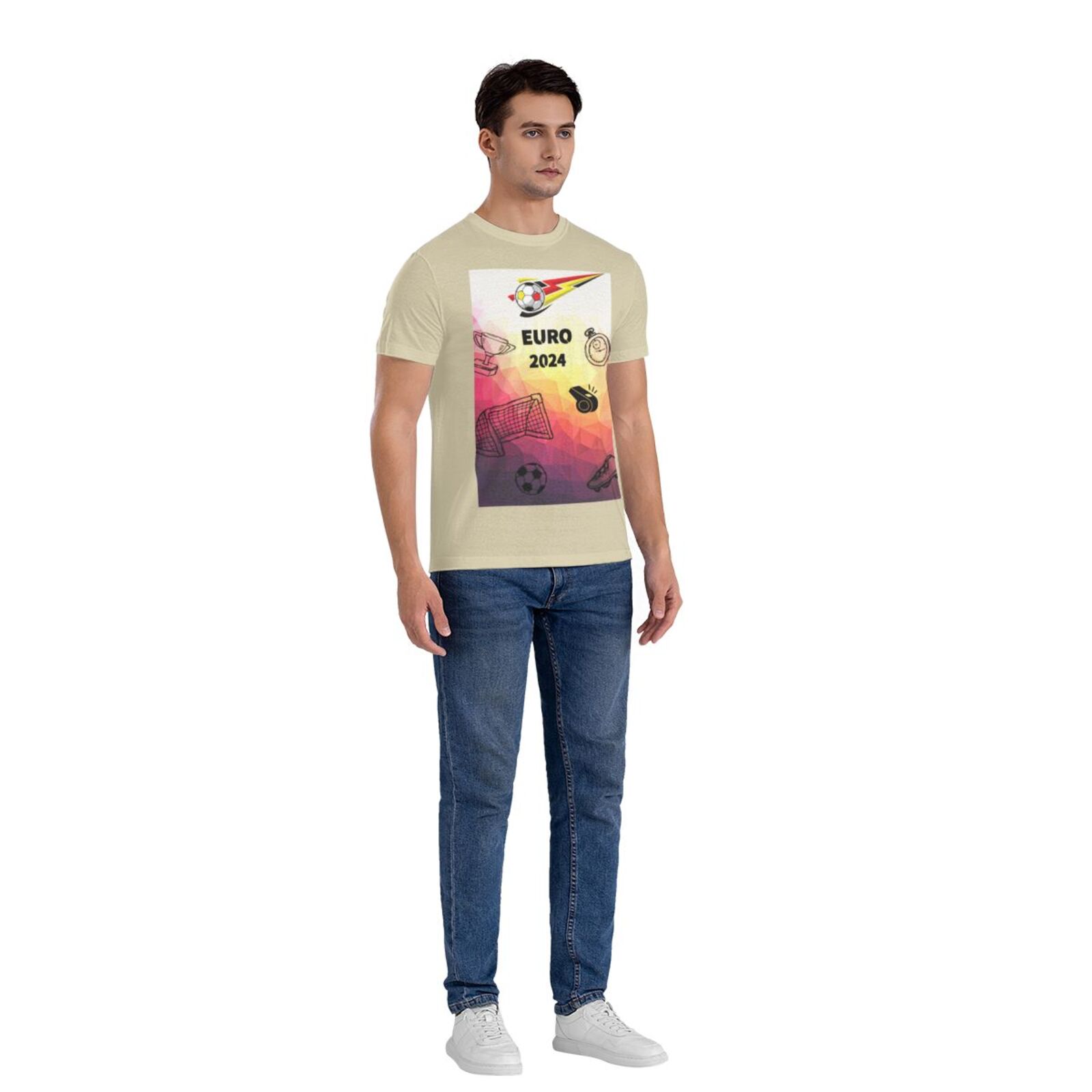 Men's Germany EURO 2024 Basic Short Sleeve T-Shirt BST1771