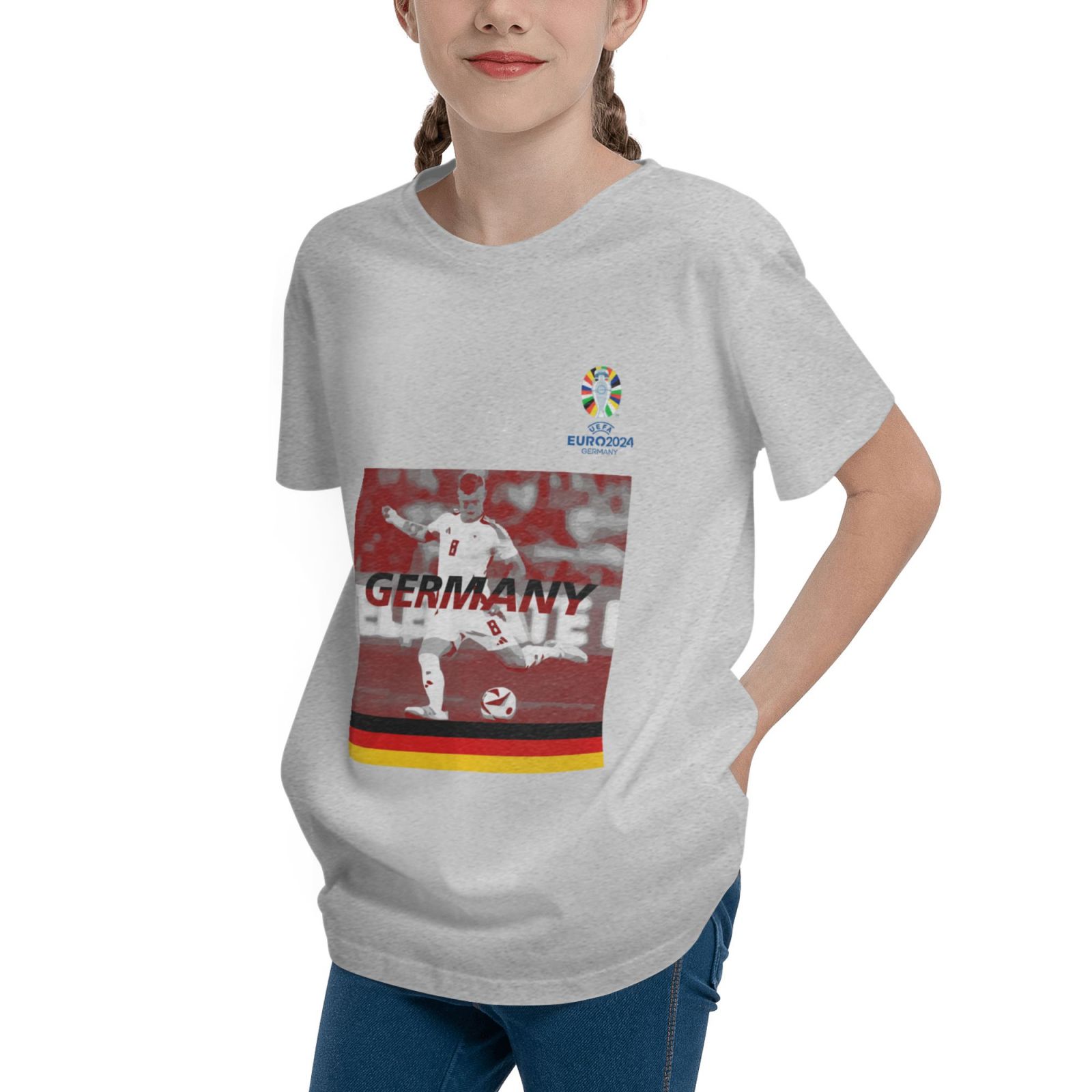 Kid's Germany EURO 2024 Teenage T-shirt TET1710