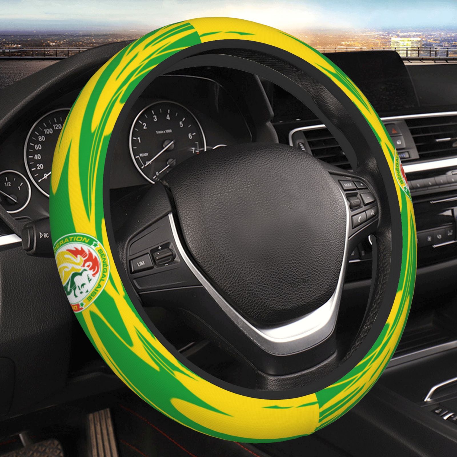 Senegal Steering Wheel Cover ESW2428