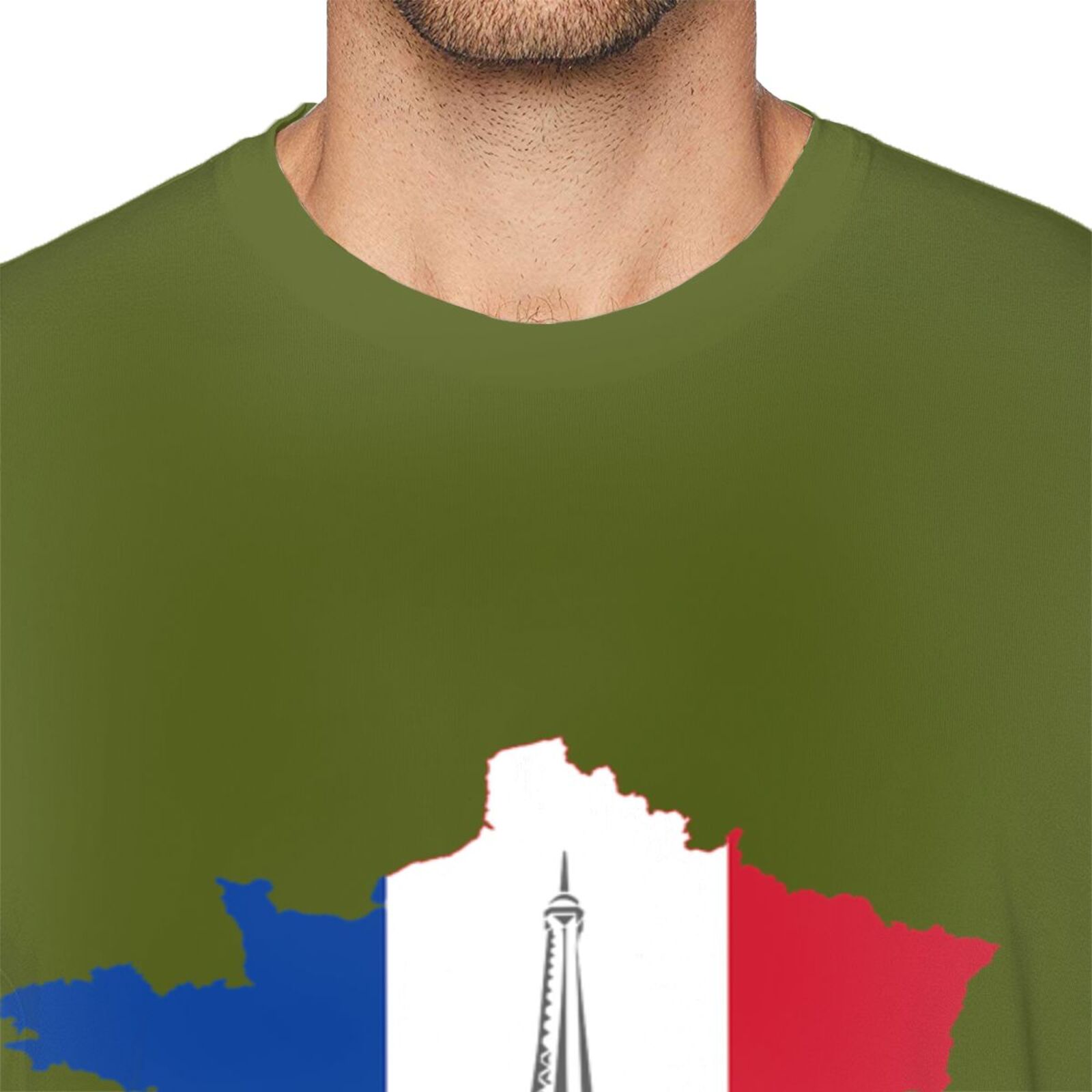 Men's France EURO 2024 Basic Short Sleeve T-Shirt BST1772
