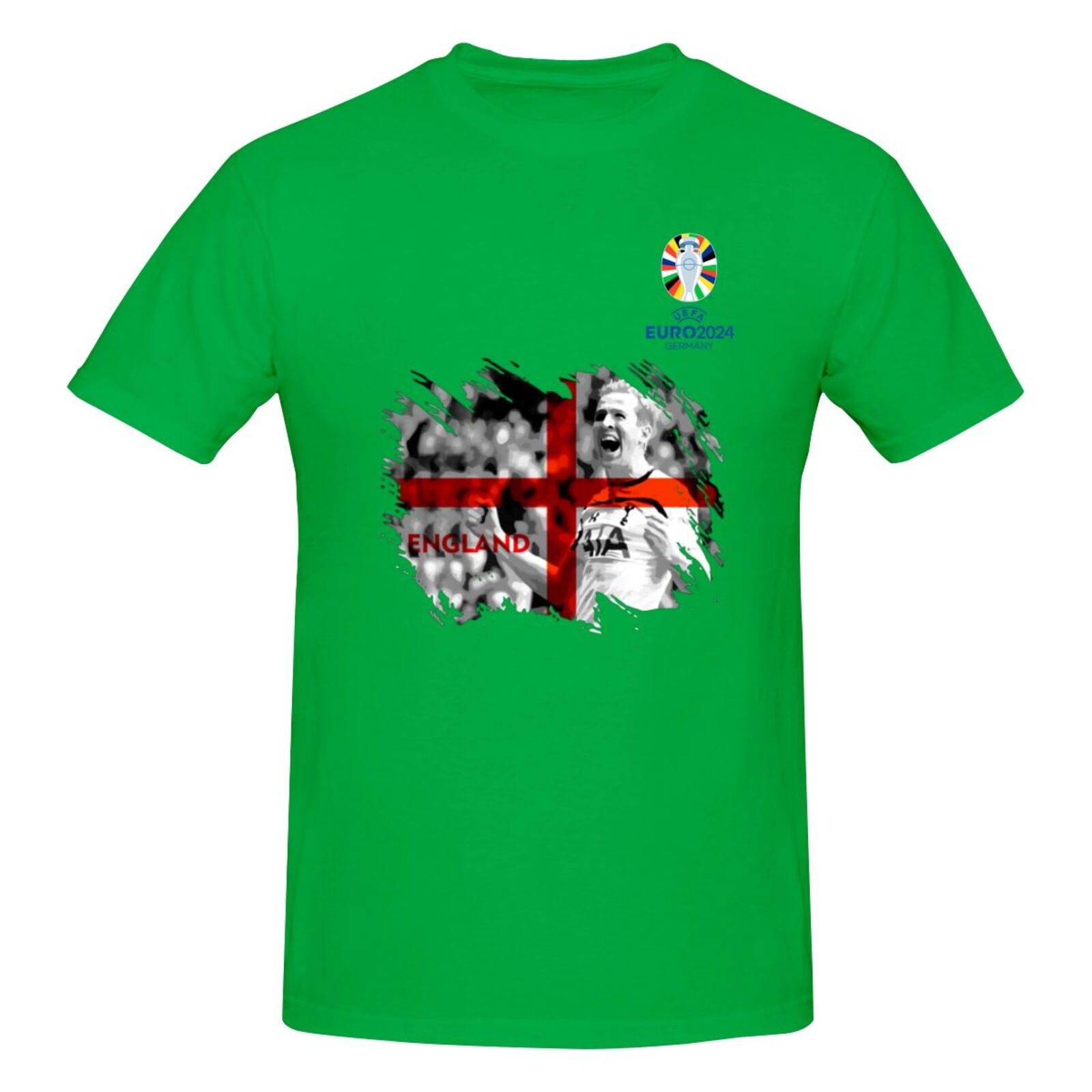 Men's England EURO 2024 Basic Short Sleeve T-Shirt BST1713
