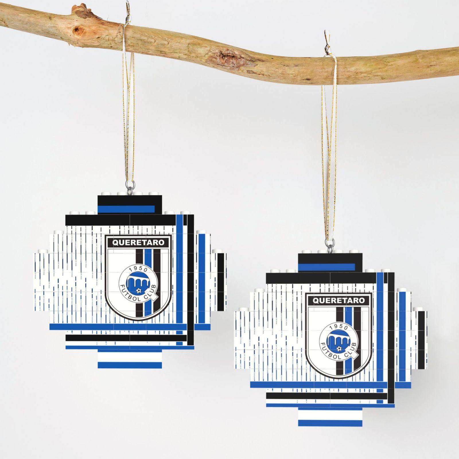 Queretaro Building Block Puzzle Ornament BBP2183