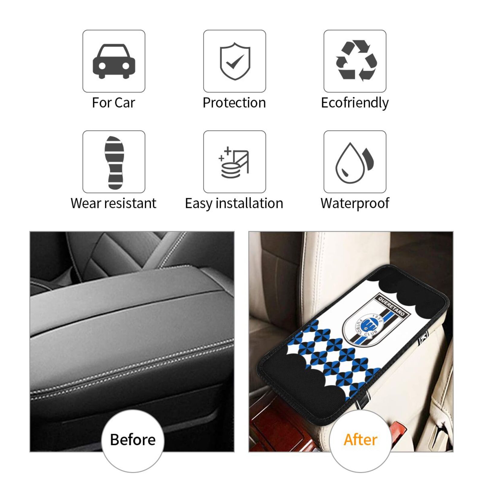 Queretaro Car Handrail Box Cushion CHC2616