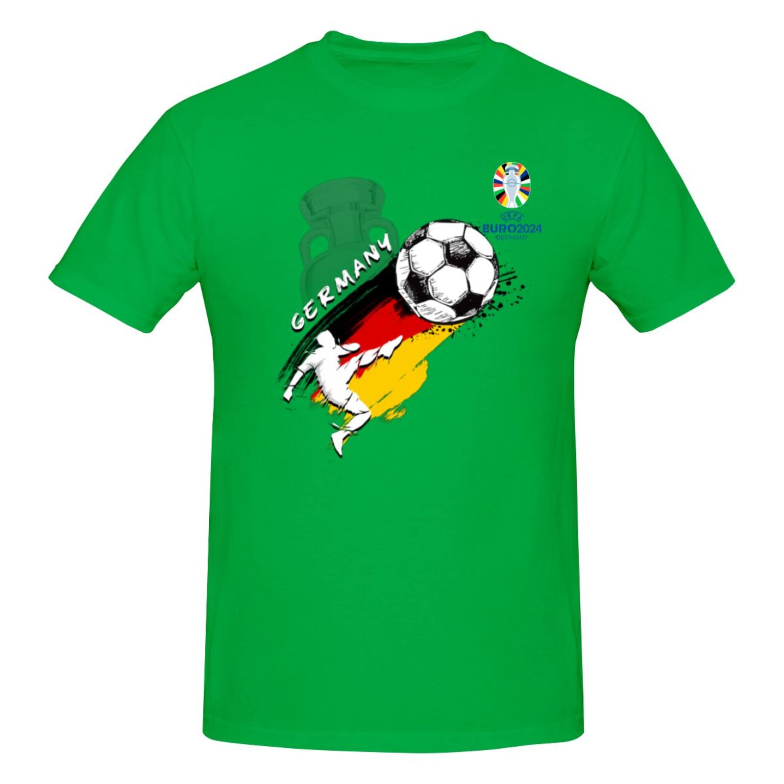 Men's Germany EURO 2024 Basic Short Sleeve T-Shirt BST1679