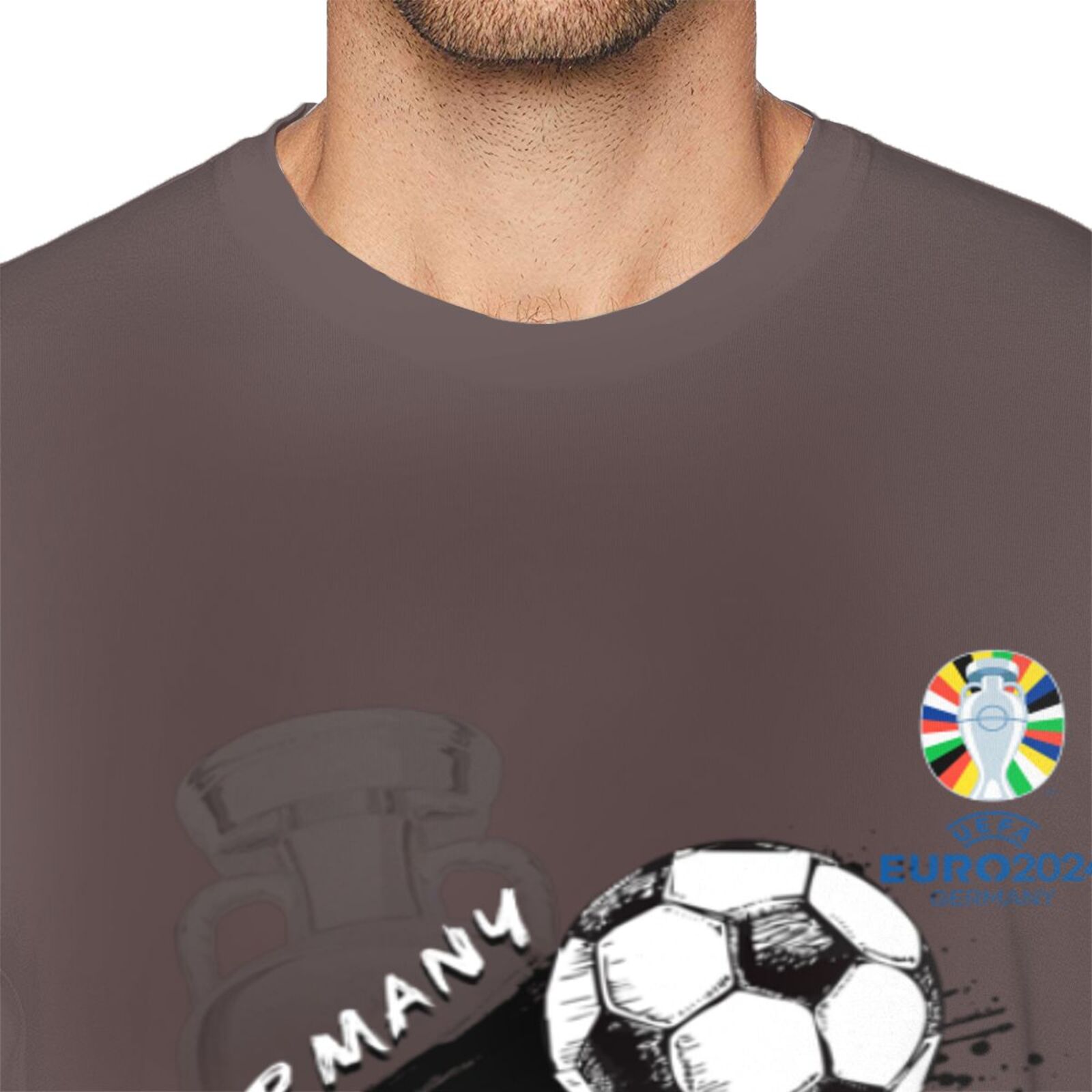 Men's Germany EURO 2024 Basic Short Sleeve T-Shirt BST1679