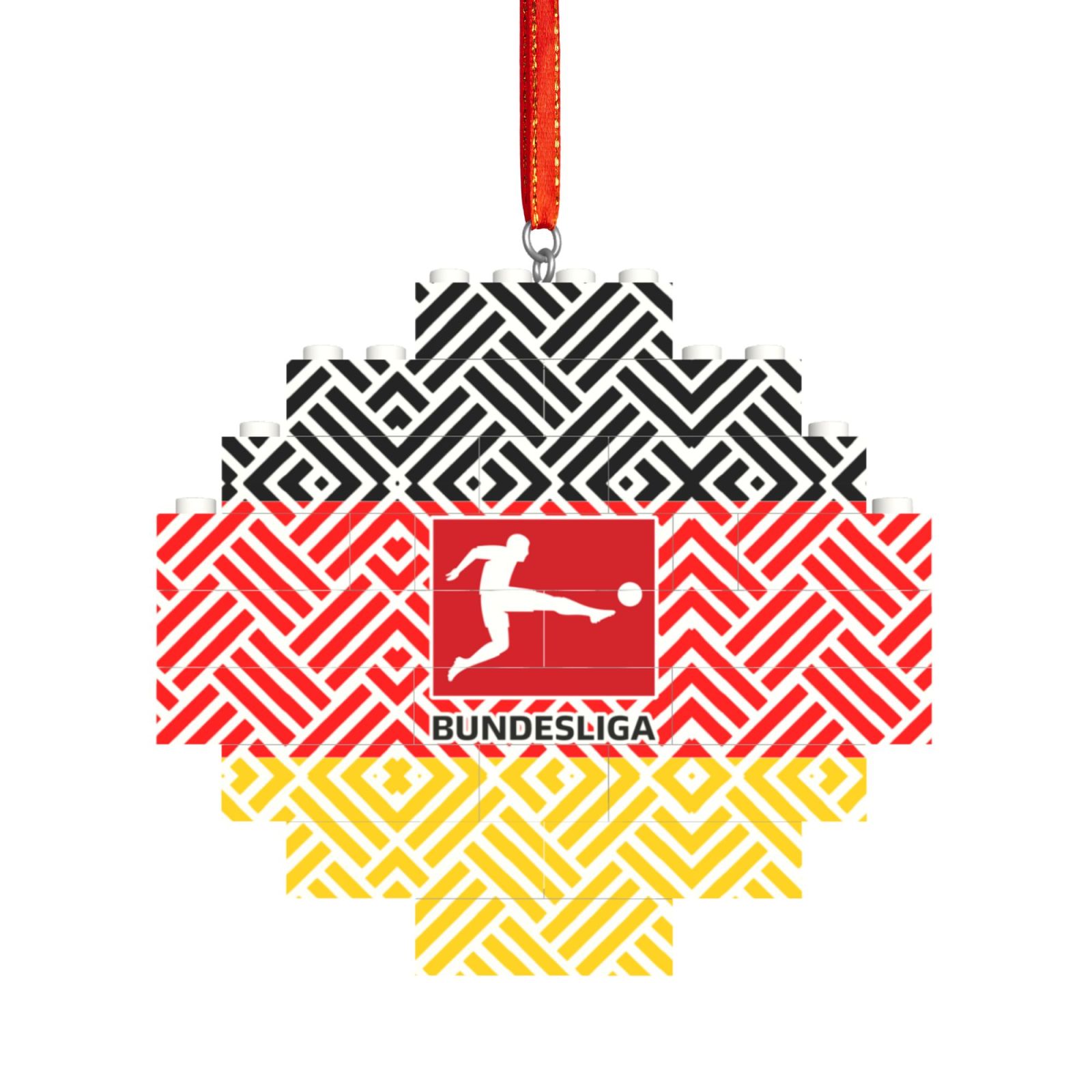 Germany Football League Building Block Puzzle Ornament BBP2027