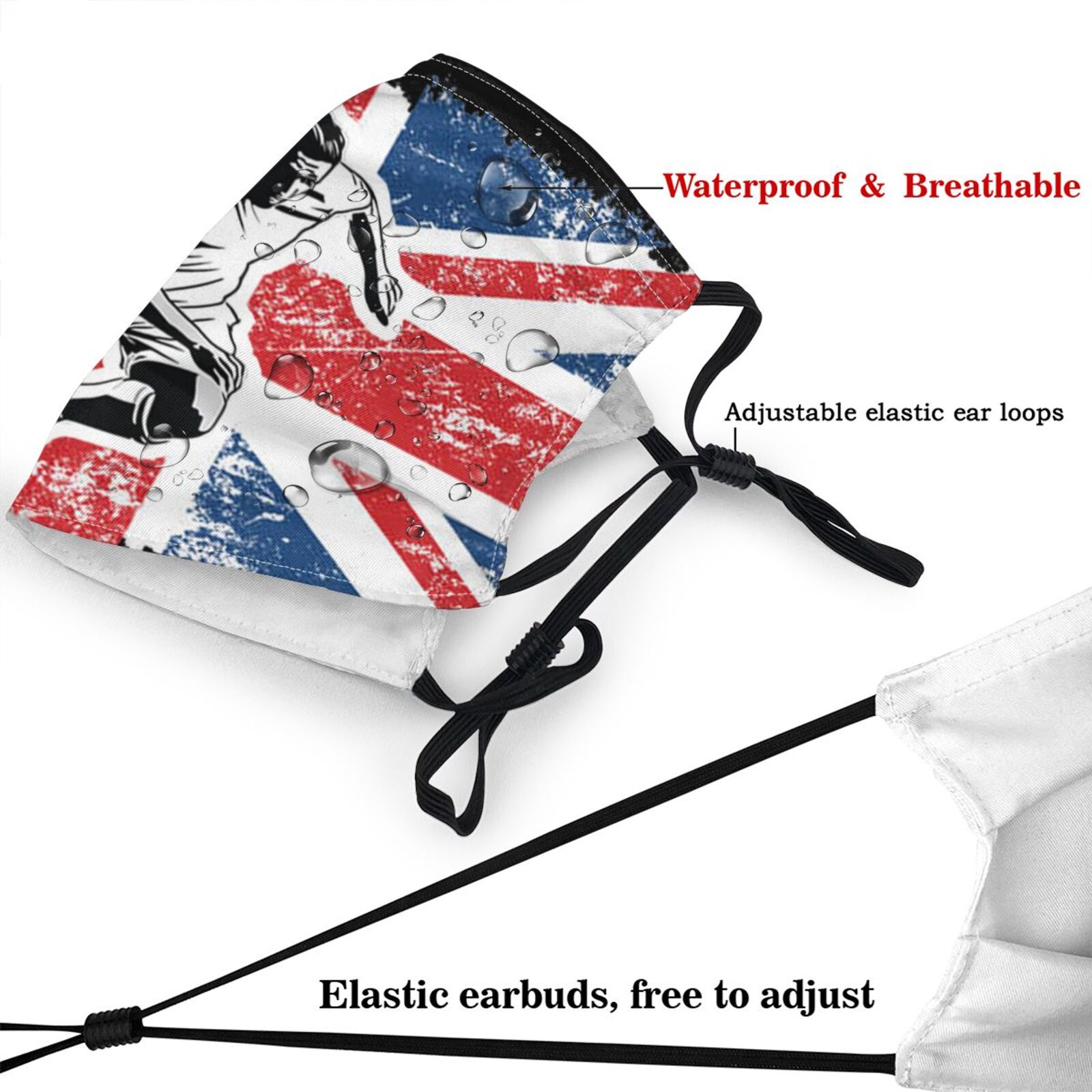 England EURO 2024 Adult Dust Mask DMK1763