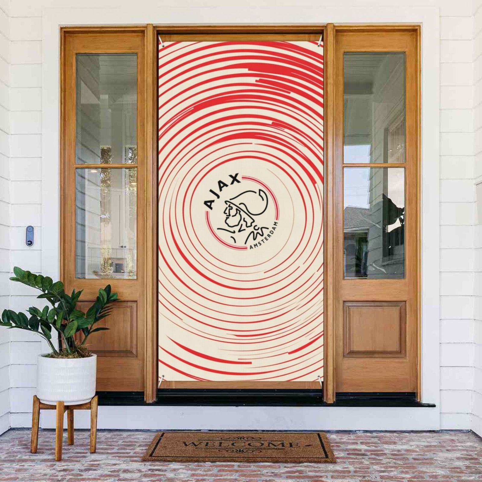 AJAX Door Cover Decorated Banner DCB2811
