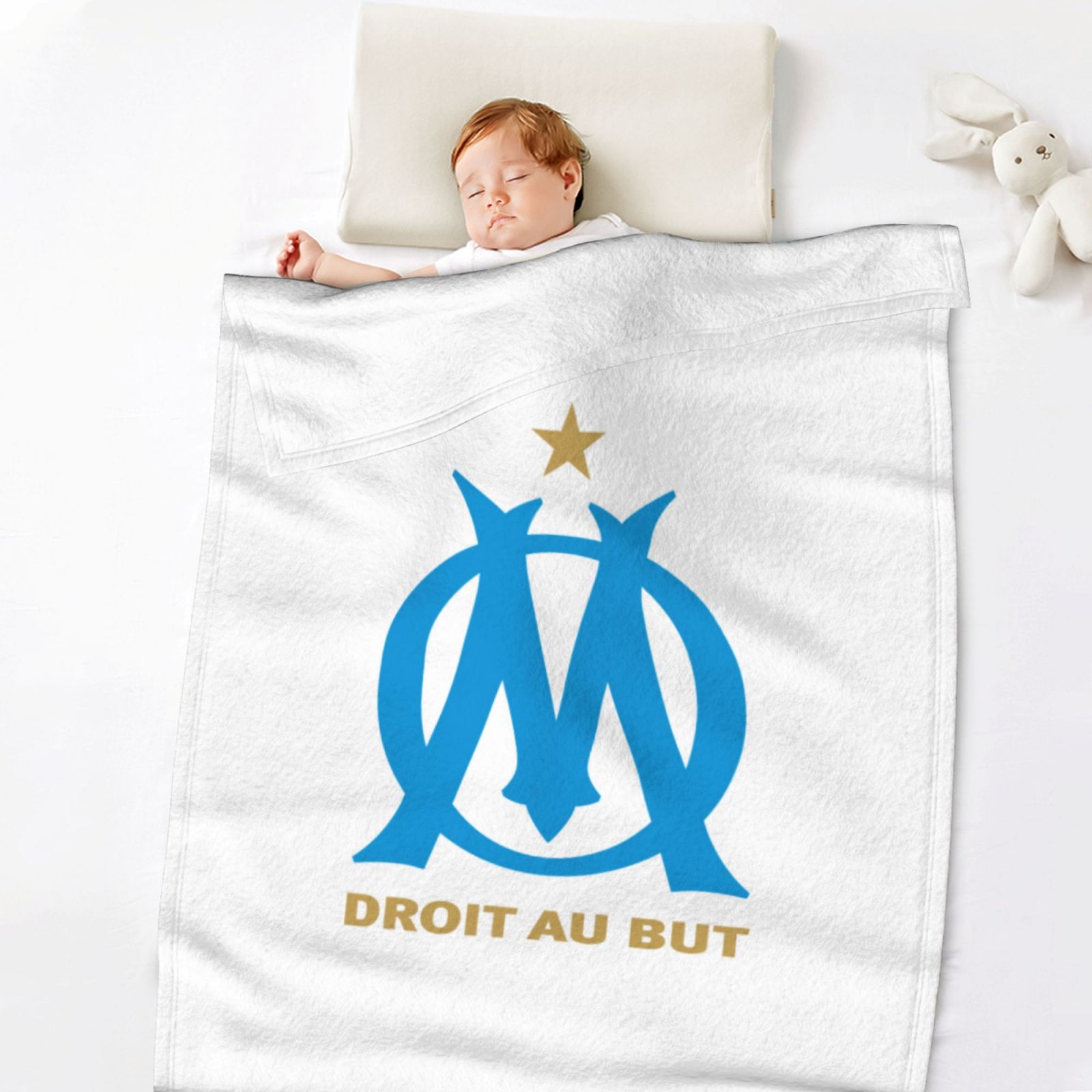 Olympique Marselile Flannel Blanket FLB1578