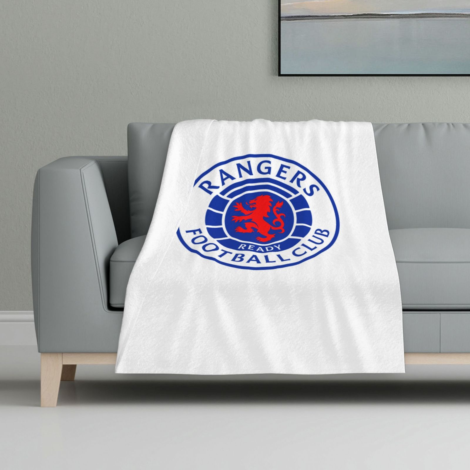 Rangers Flannel Blanket FLB1558