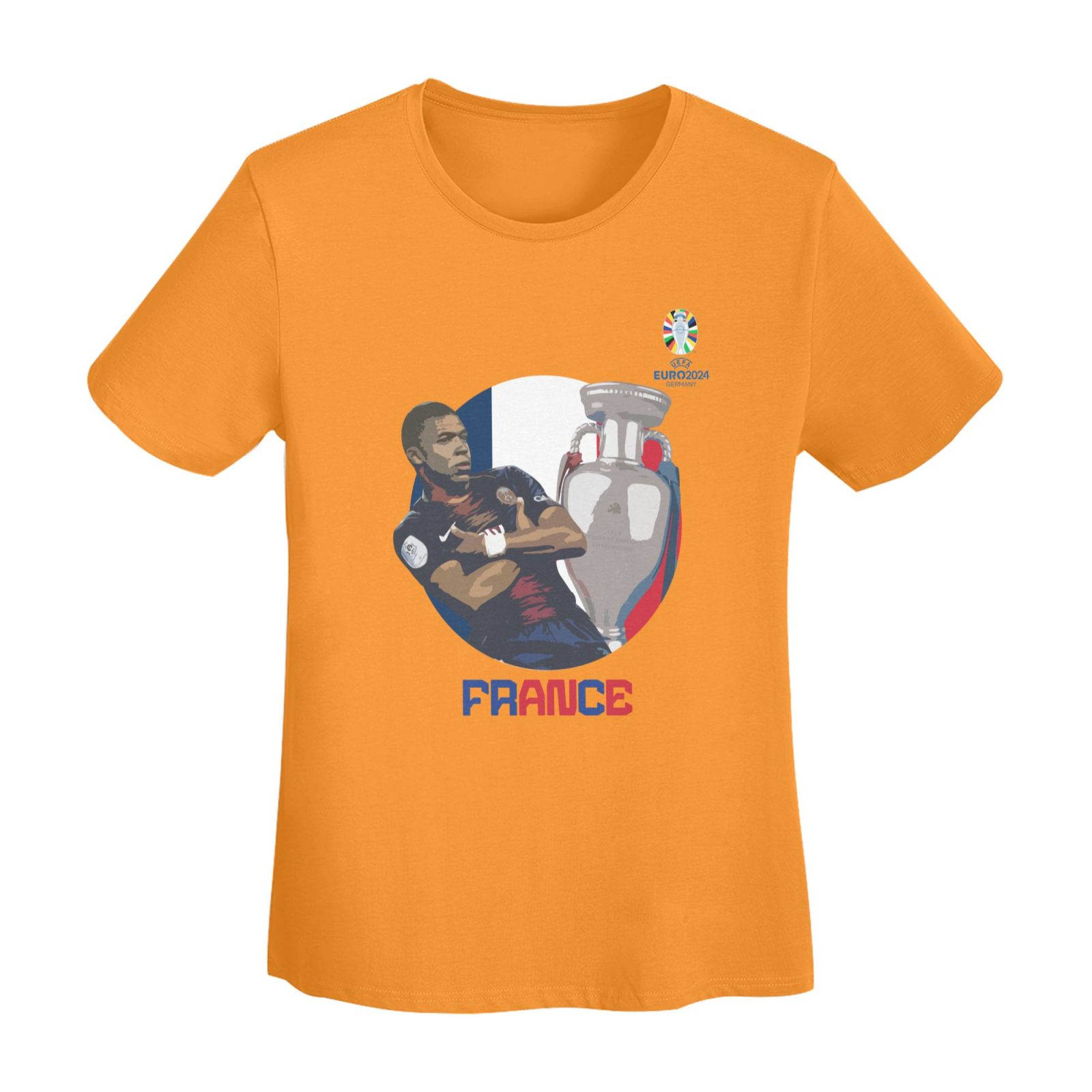 Women's France EURO 2024 Basic Short Sleeve T-Shirt WBT1730