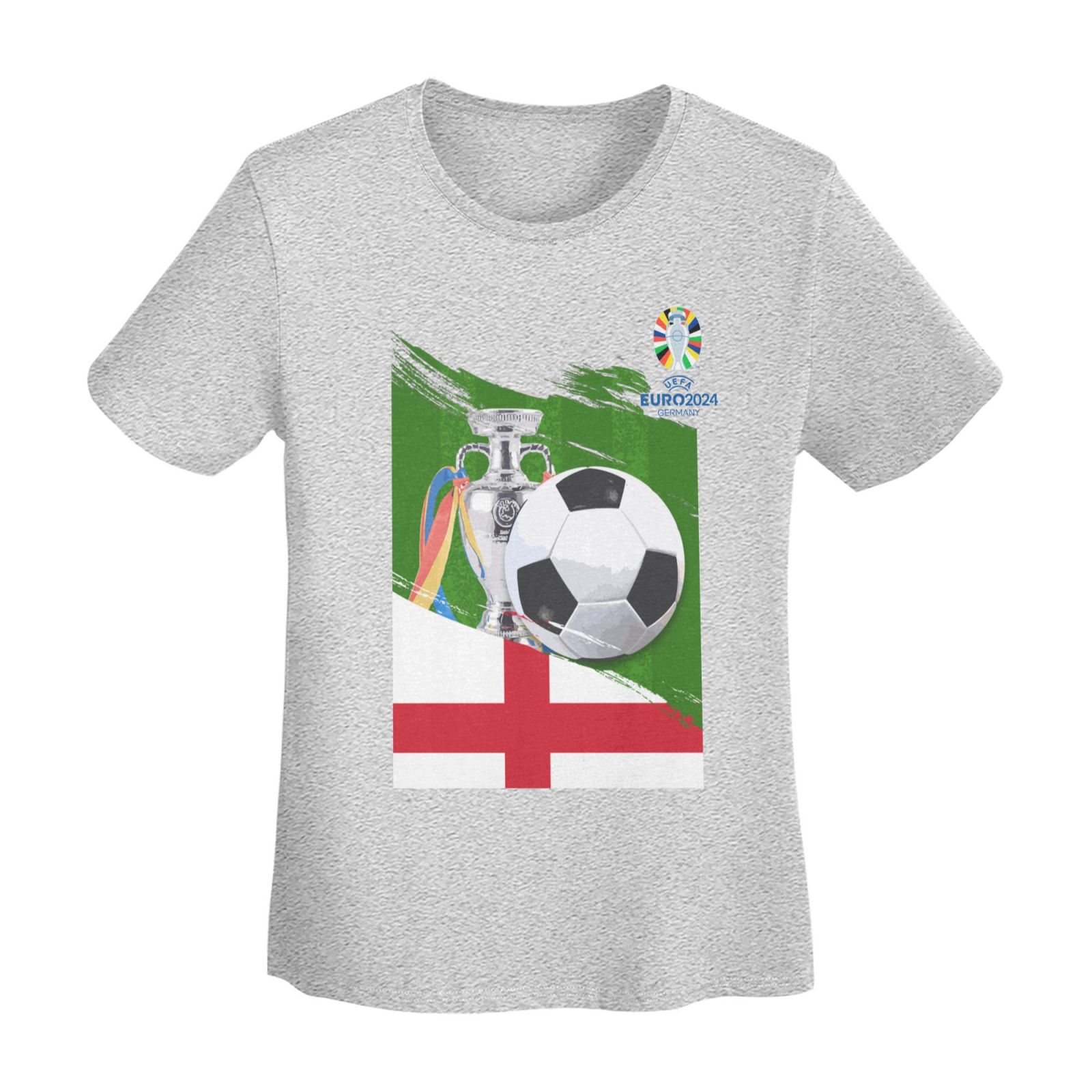 Women's England EURO 2024 Basic Short Sleeve T-Shirt WBT1682