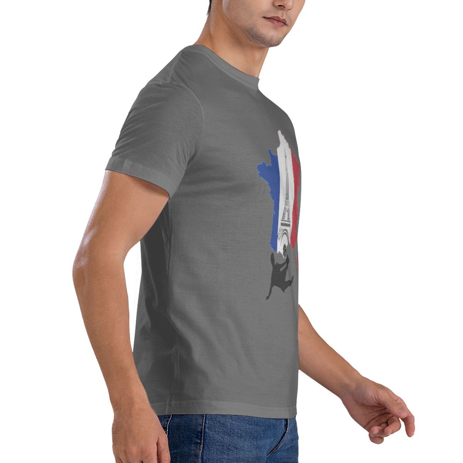 Men's France EURO 2024 Basic Short Sleeve T-Shirt BST1772