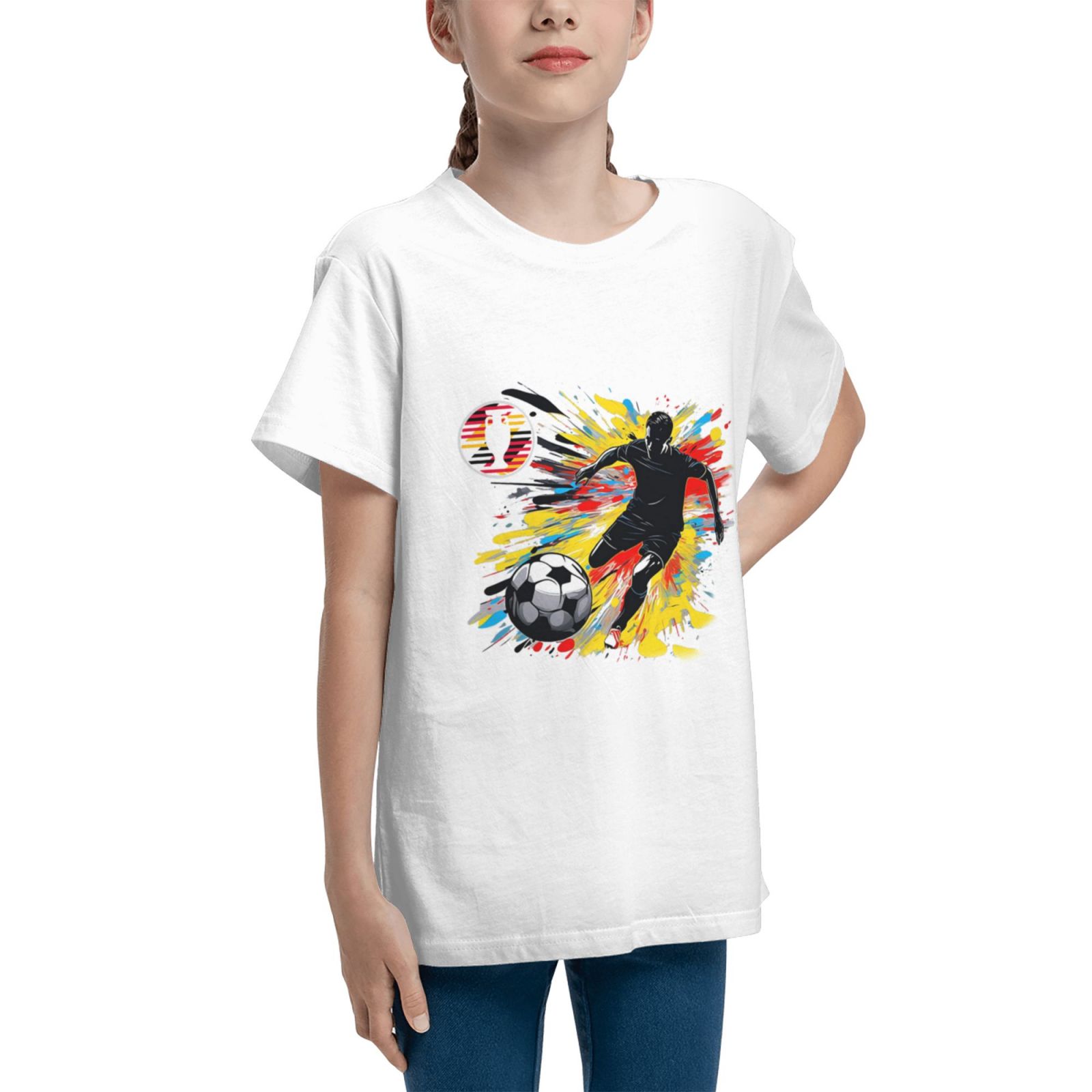 Kid's Germany EURO 2024 Teenage T-shirt TET1756