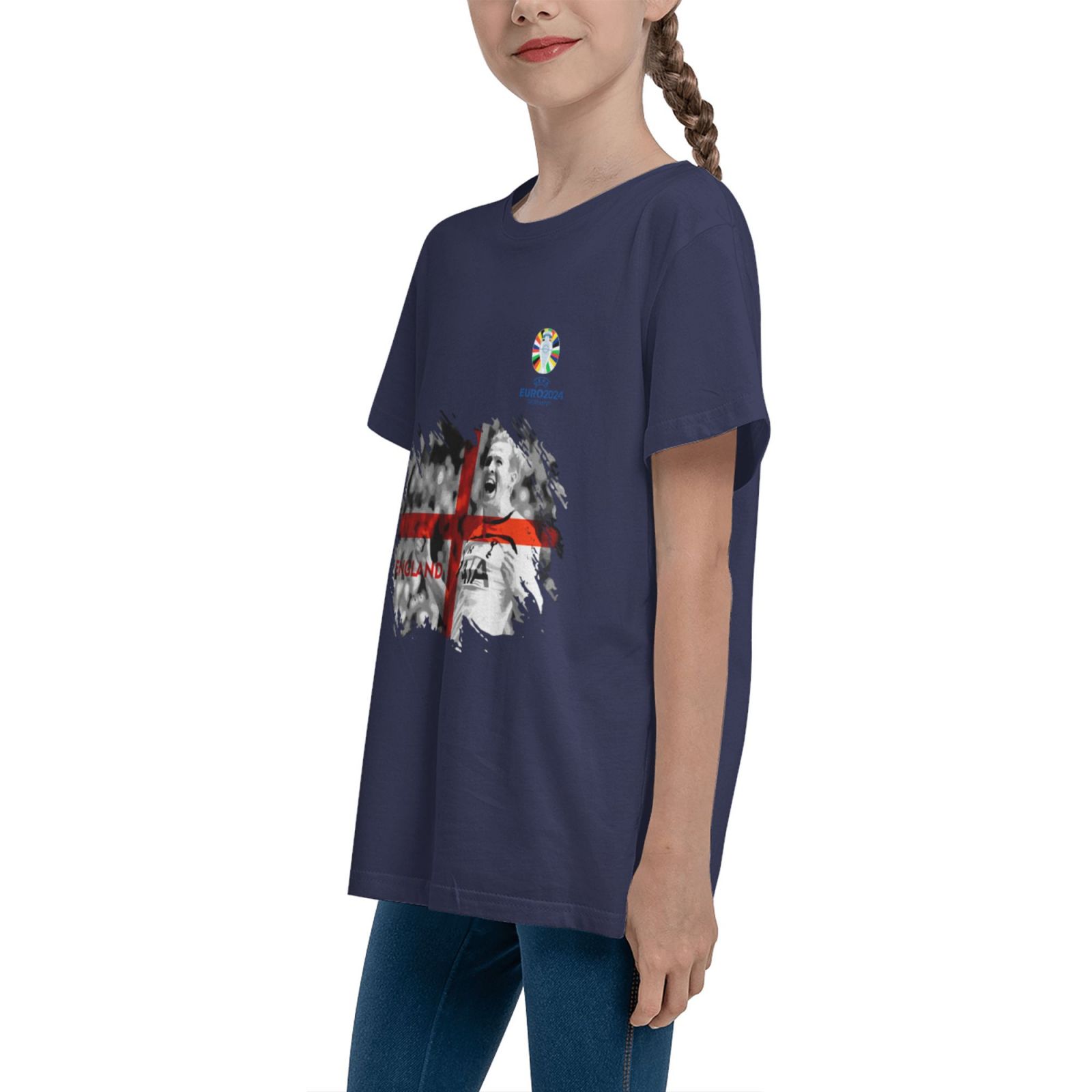 Kid's England EURO 2024 Teenage T-shirt TET1711
