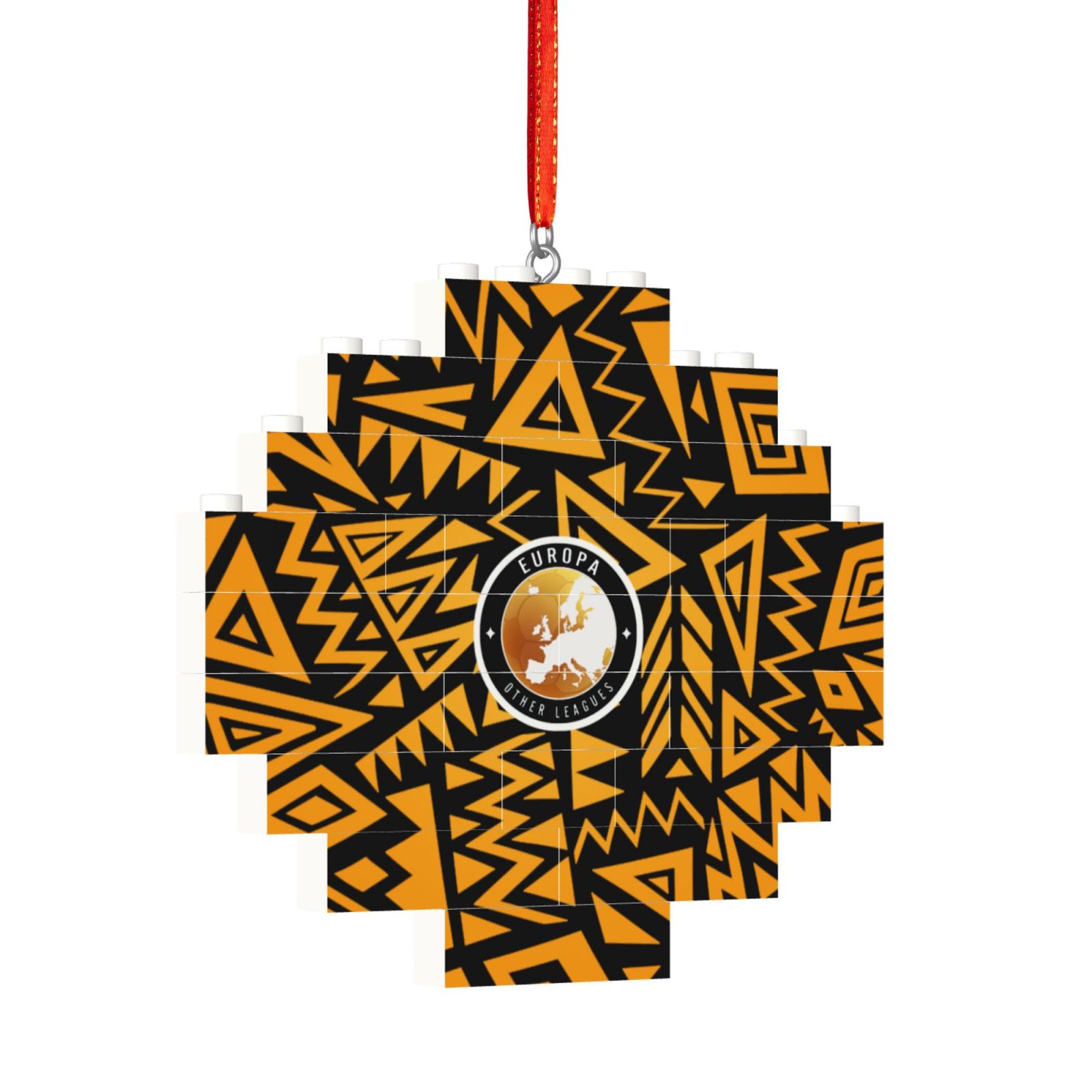 UEFA Europa League Building Block Puzzle Ornament BBP2039