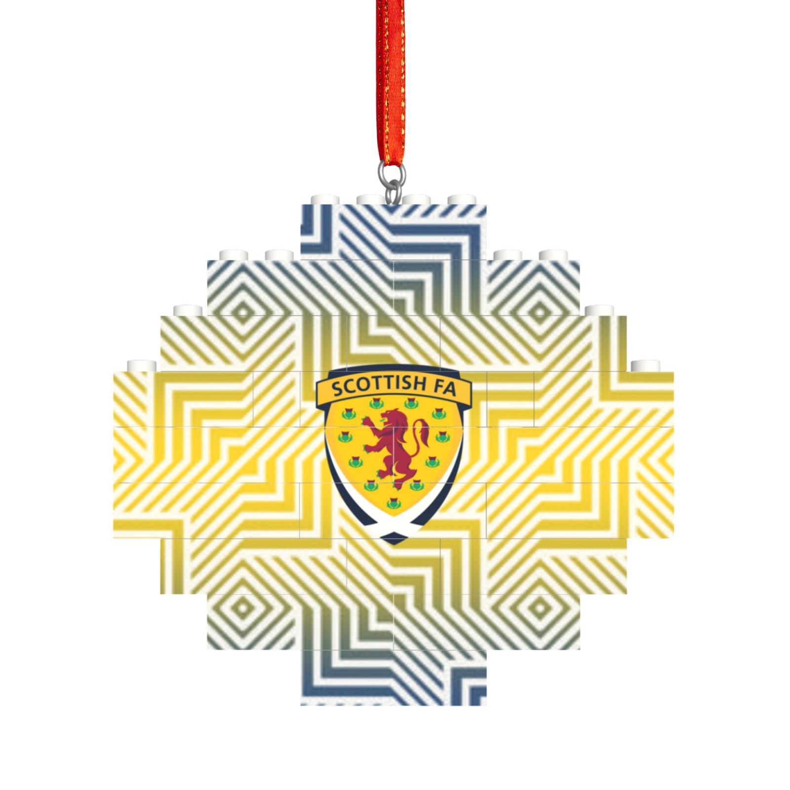 Scotland Building Block Puzzle Ornament BBP1983