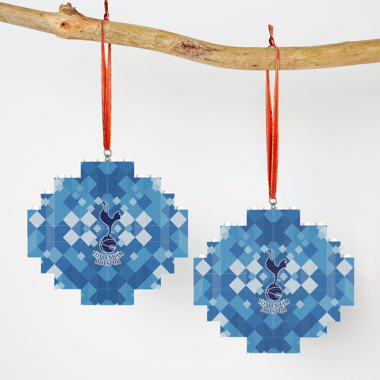 Tottenham Hotspur Building Block Puzzle Ornament BBP1992