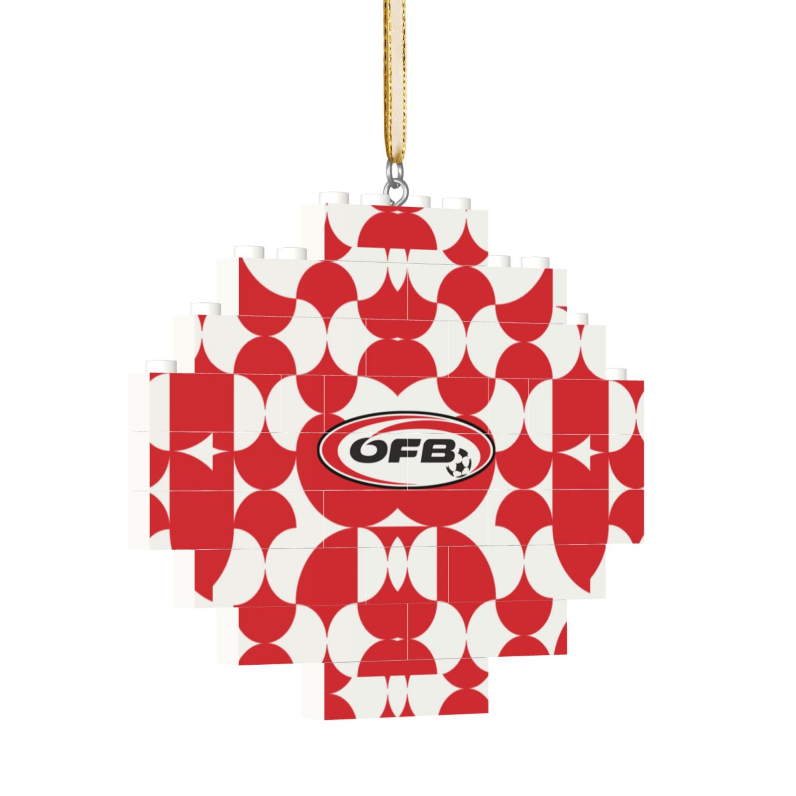 Austria Building Block Puzzle Ornament BBP2000