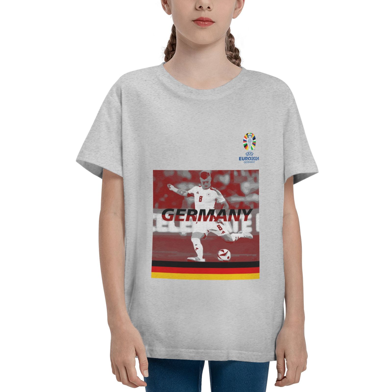 Kid's Germany EURO 2024 Teenage T-shirt TET1710