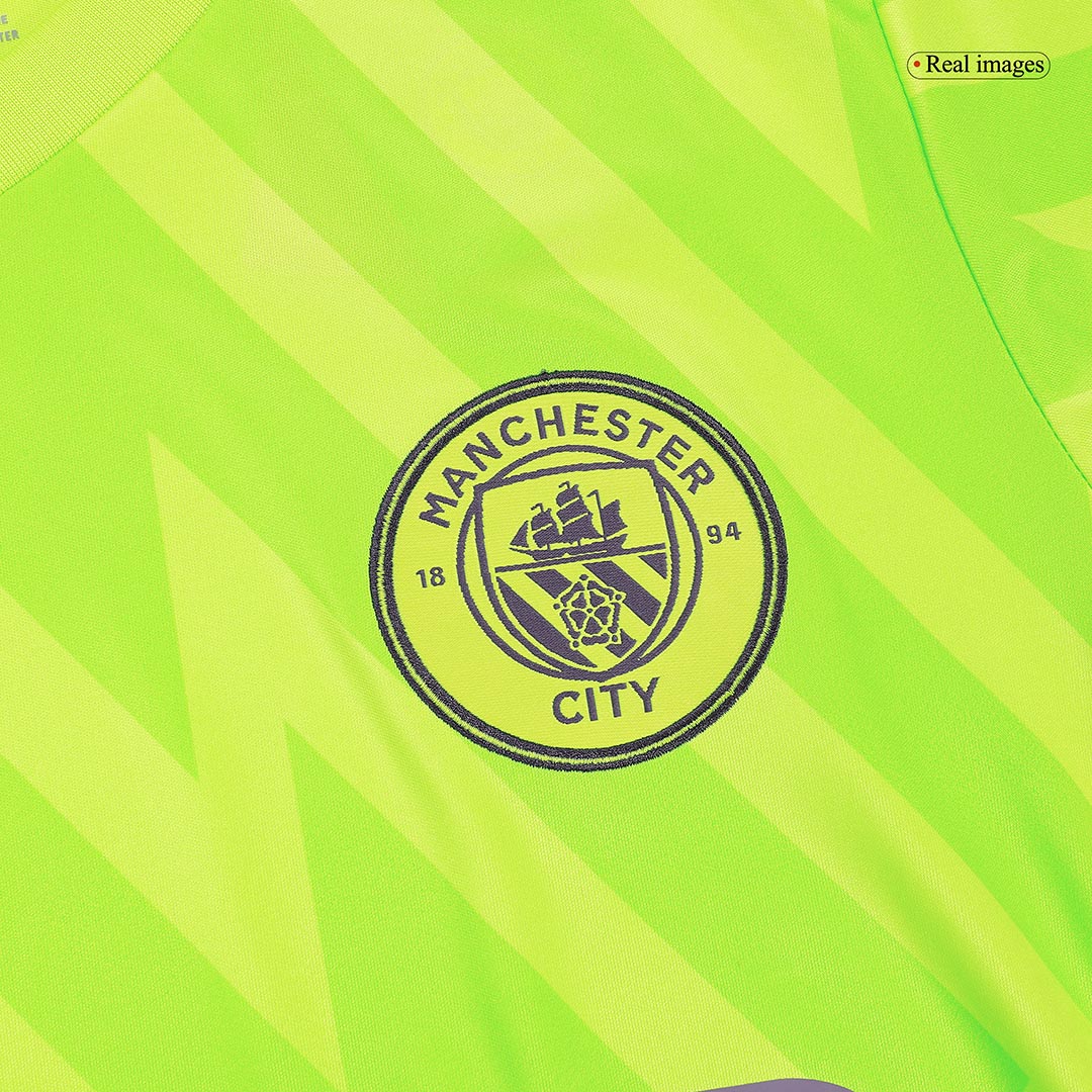 Manchester City Goalkeeper Yellow Jersey 23/24