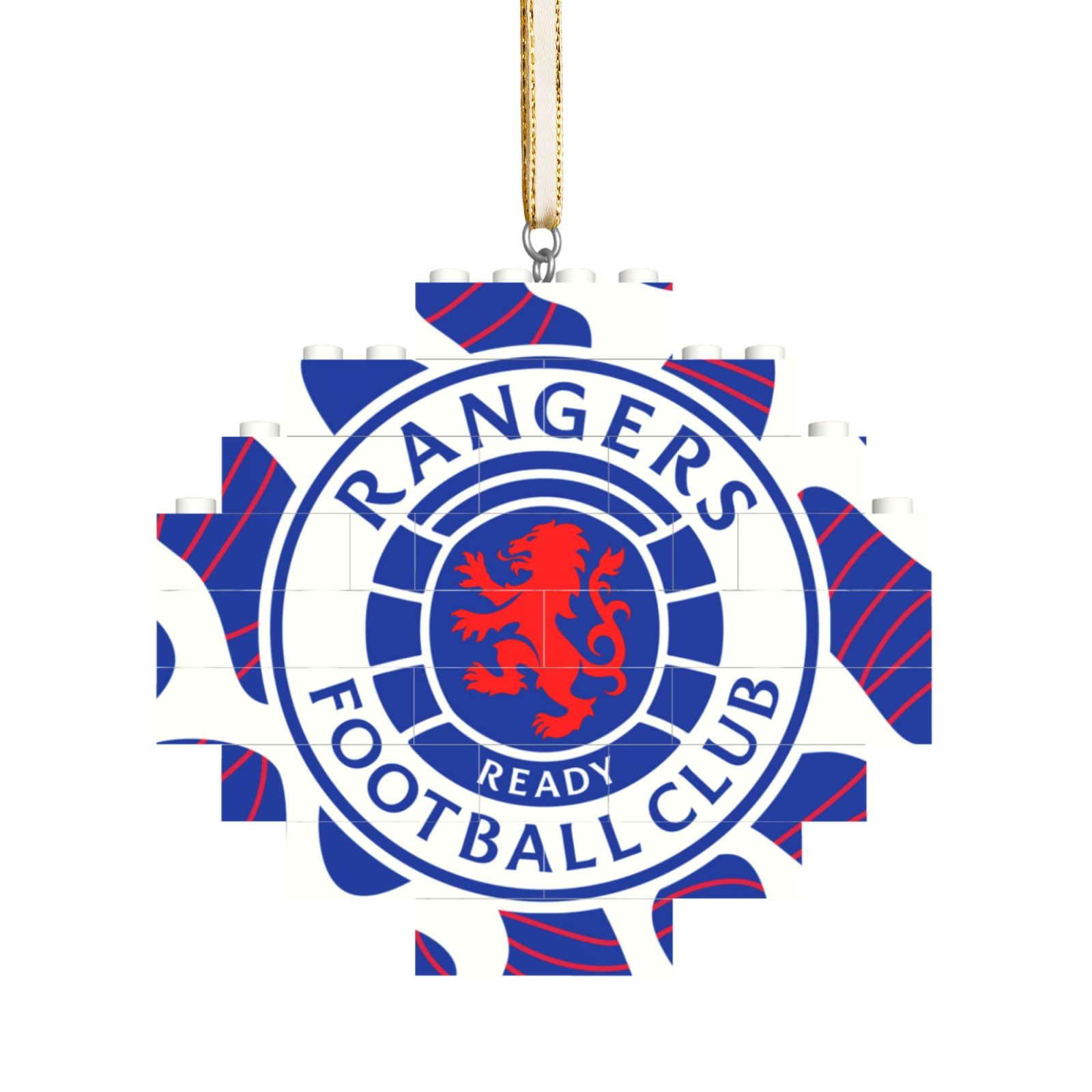 Rangers Building Block Puzzle Ornament BBP2181