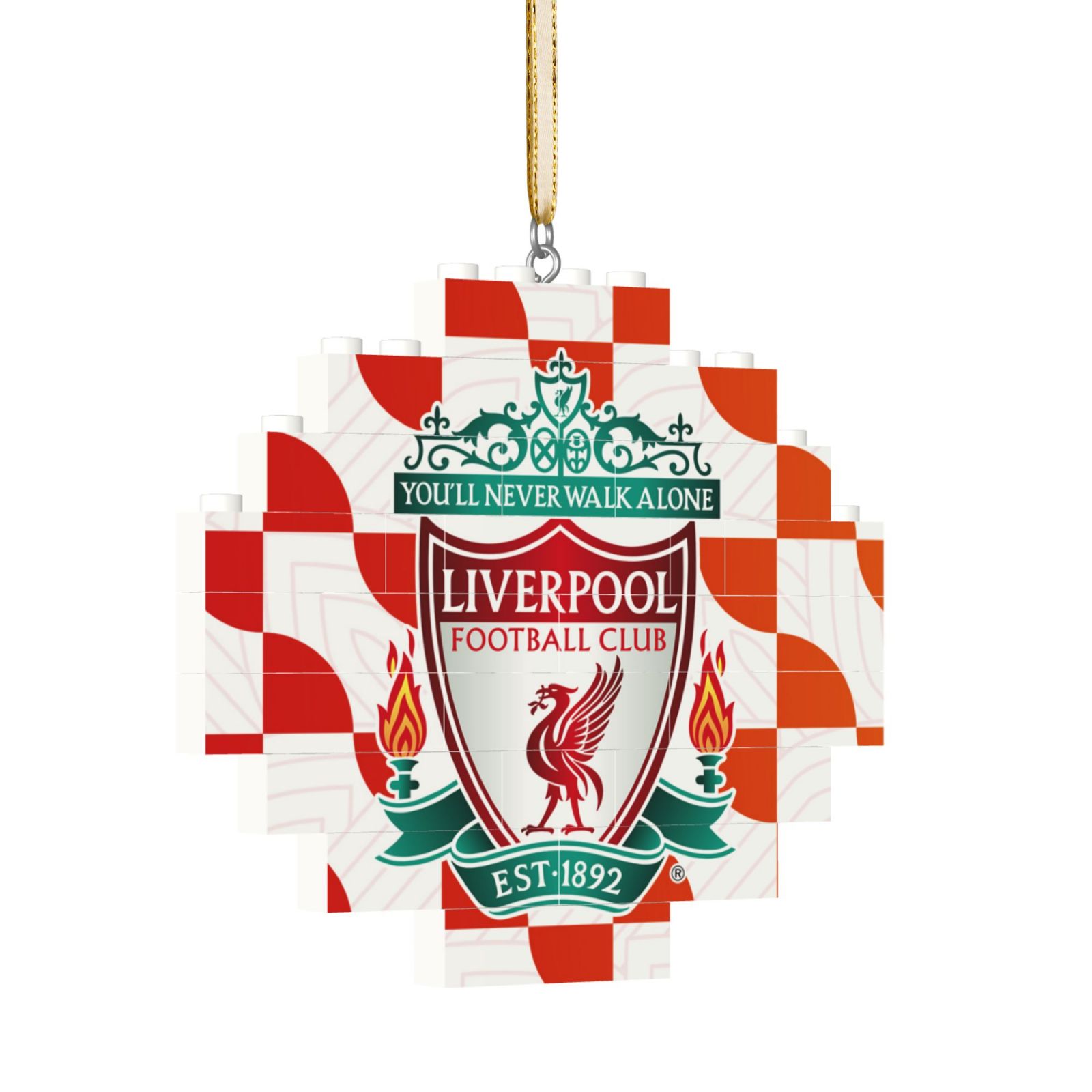 Liverpool Building Block Puzzle Ornament BBP2101