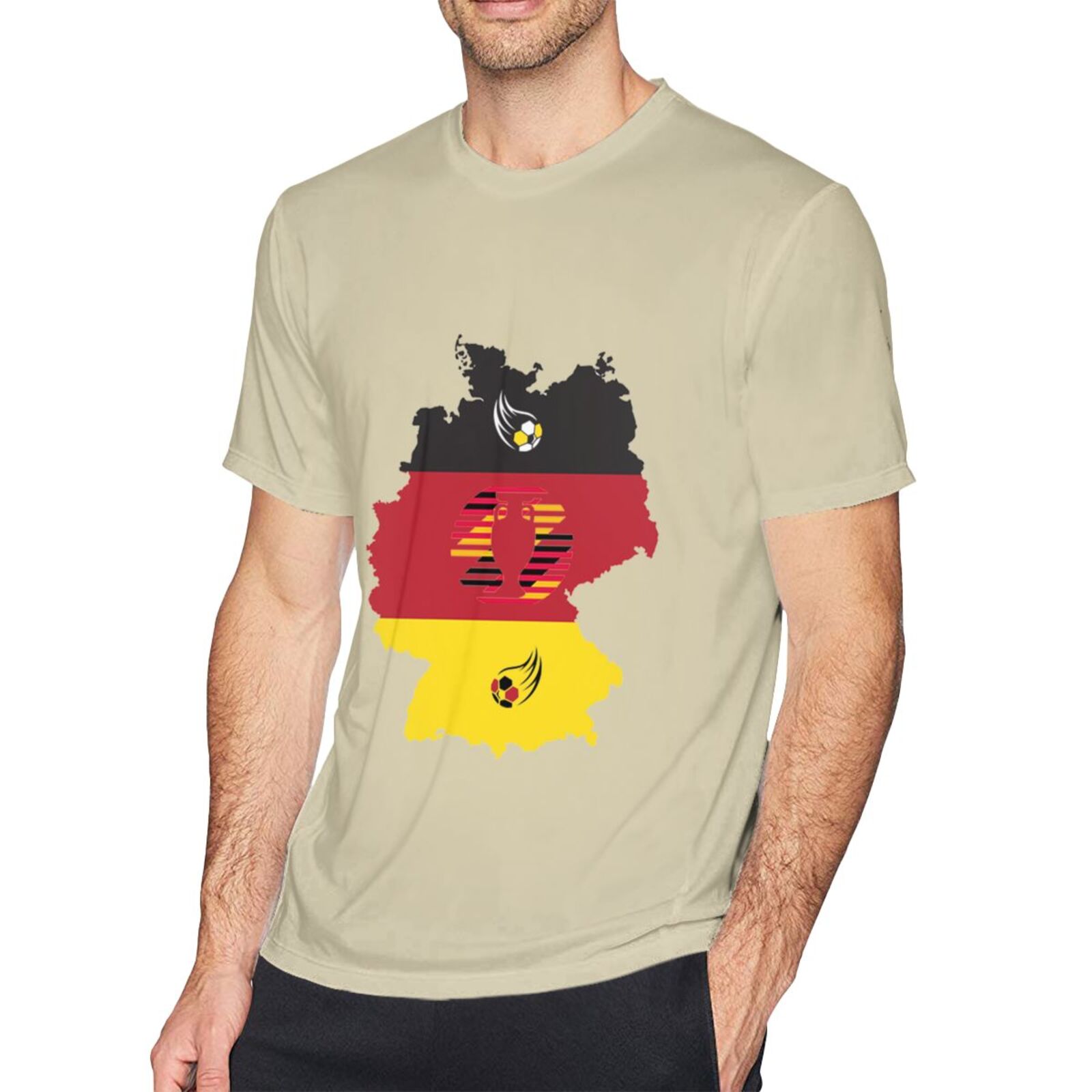 Men's Germany EURO 2024 Basic Short Sleeve T-Shirt BST1770