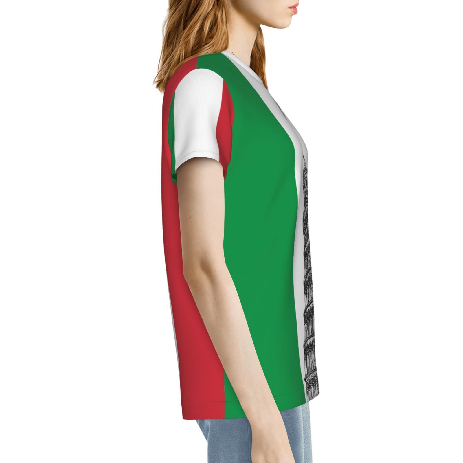 Women's Italy EURO 2024 Short Sleeve T-Shirt WST1715
