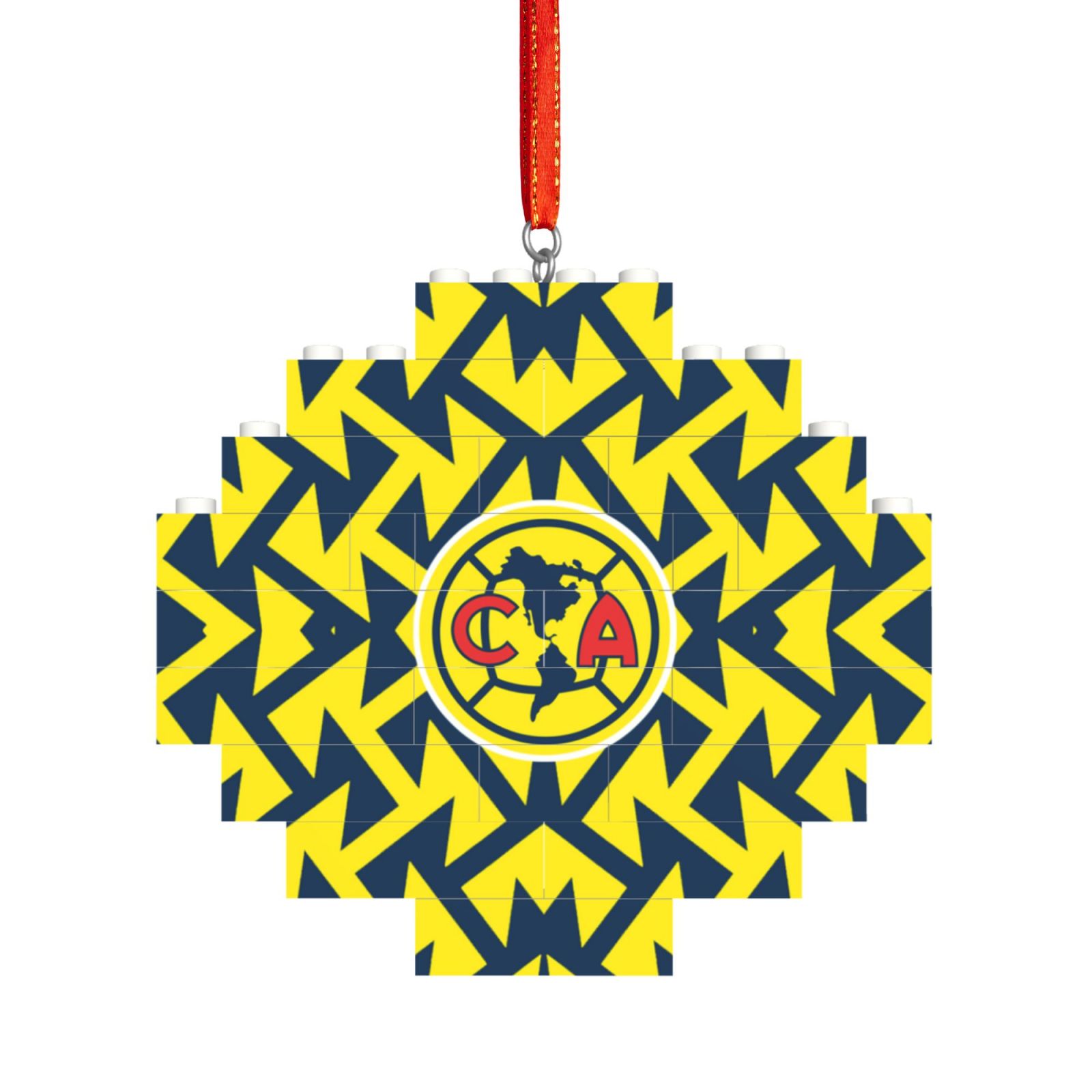 Club America Building Block Puzzle Ornament BBP1982