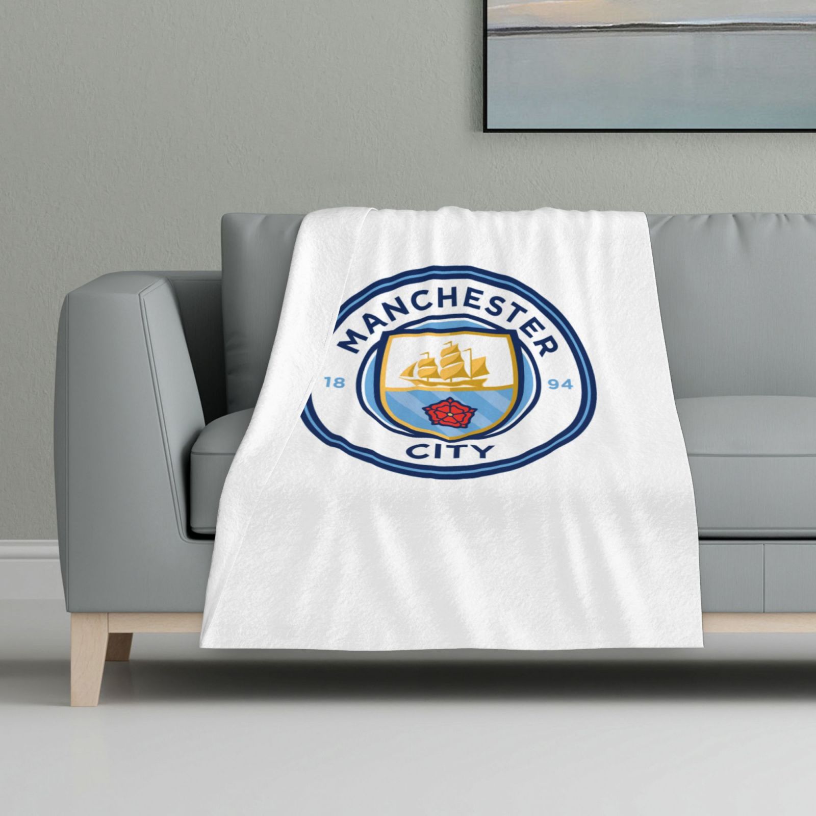 Manchester City Flannel Blanket FLB1596