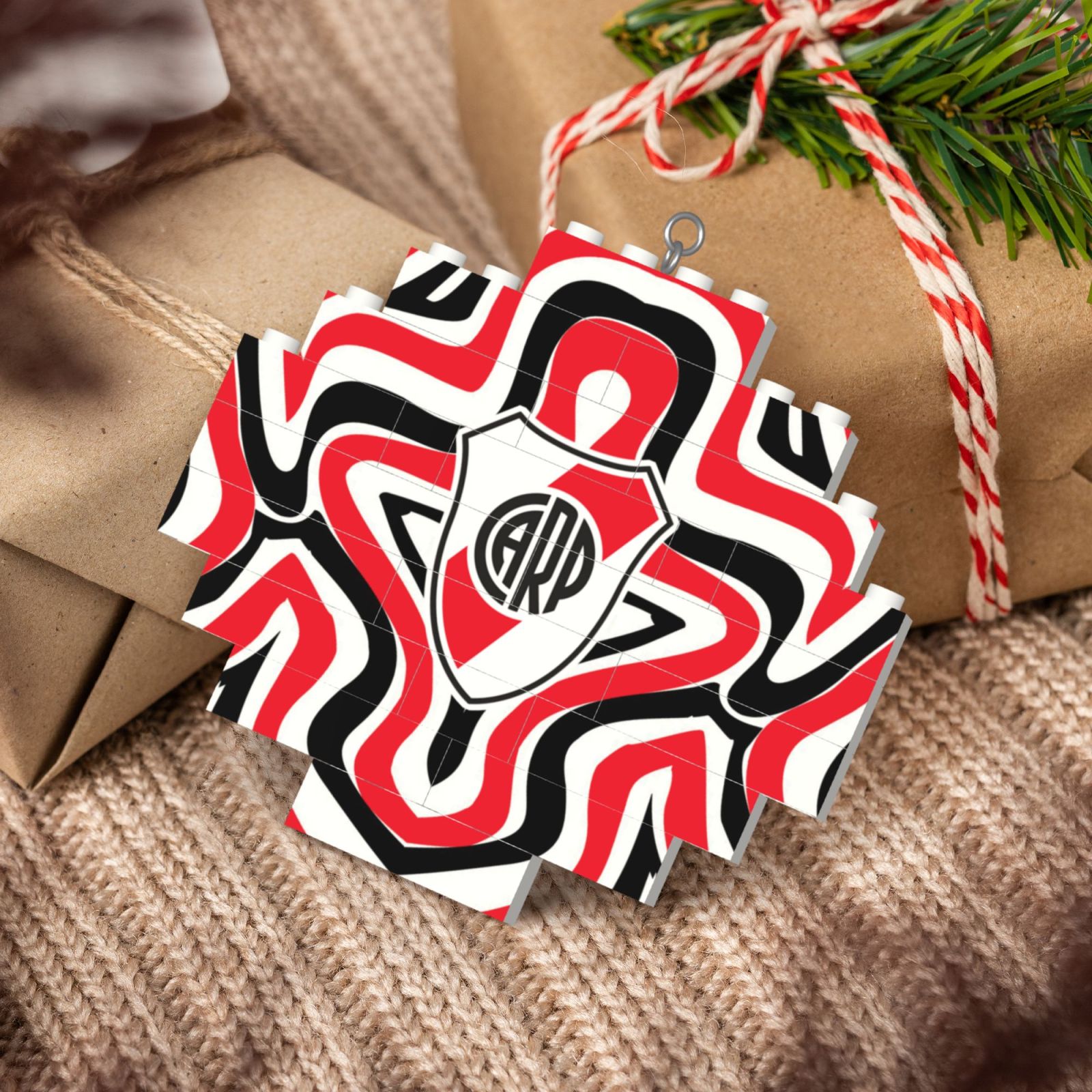 River Plate Building Block Puzzle Ornament BBP2008