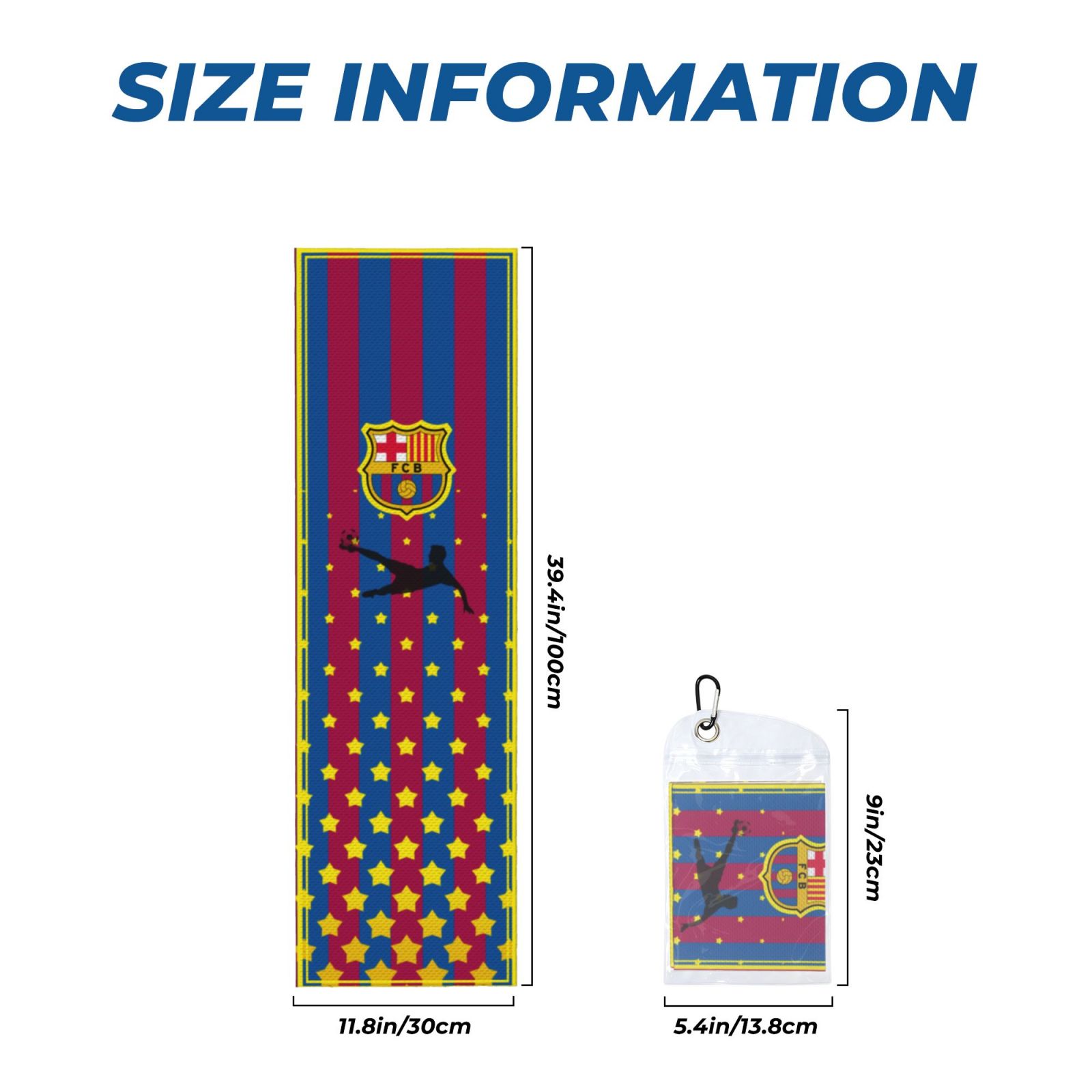 Barcelona Sport Towel CET1934