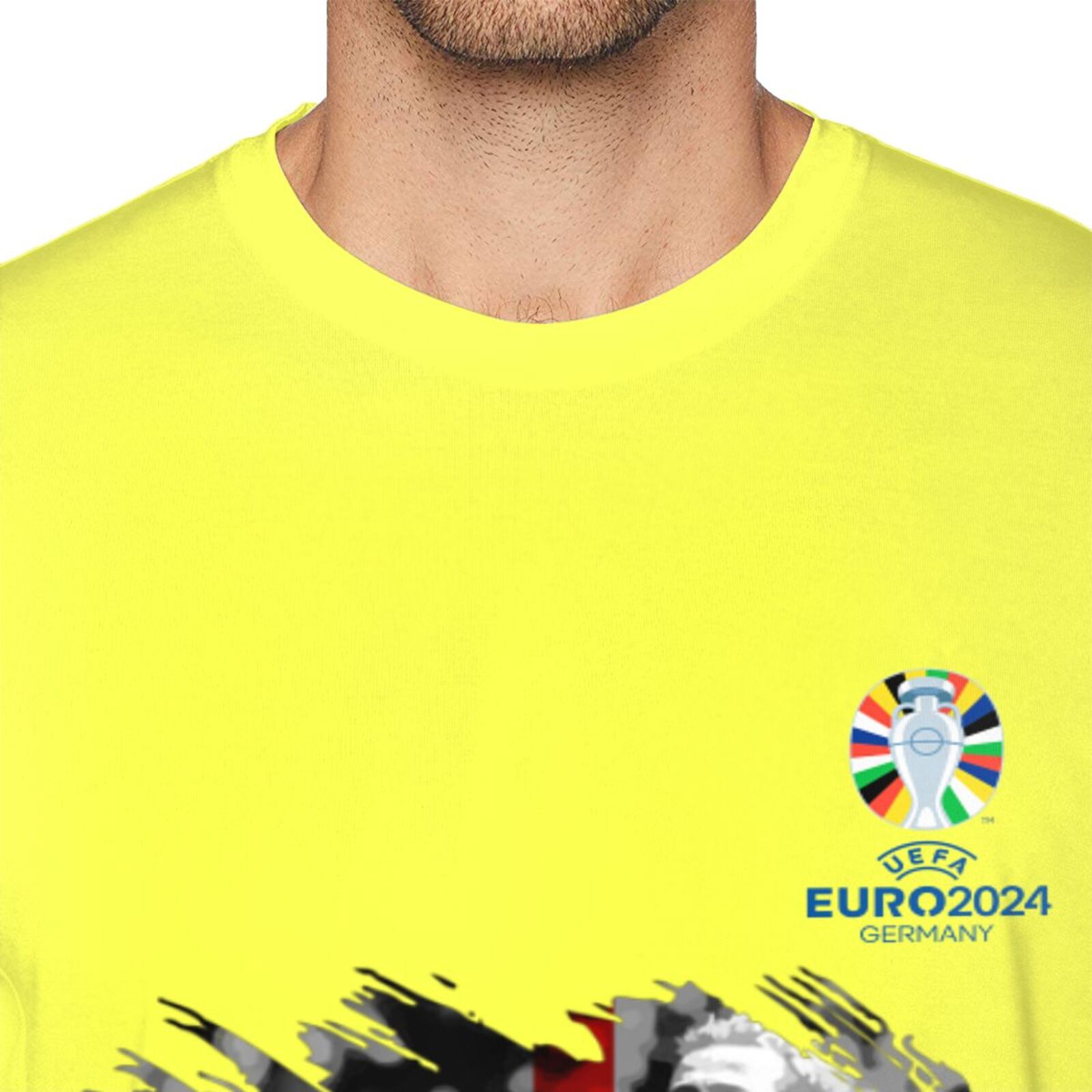 Men's England EURO 2024 Basic Short Sleeve T-Shirt BST1713