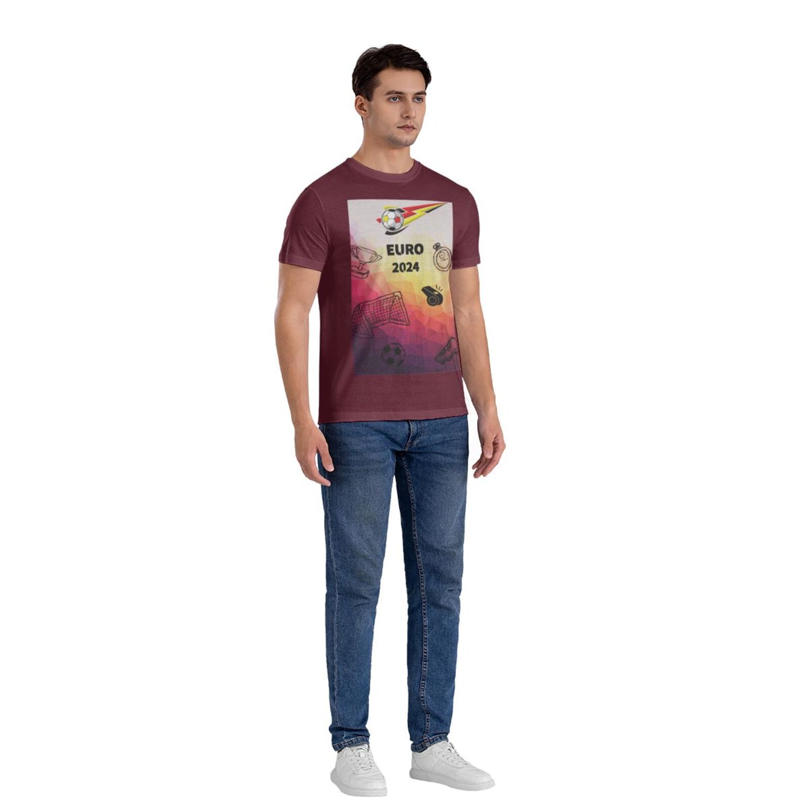 Men's Germany EURO 2024 Basic Short Sleeve T-Shirt BST1771