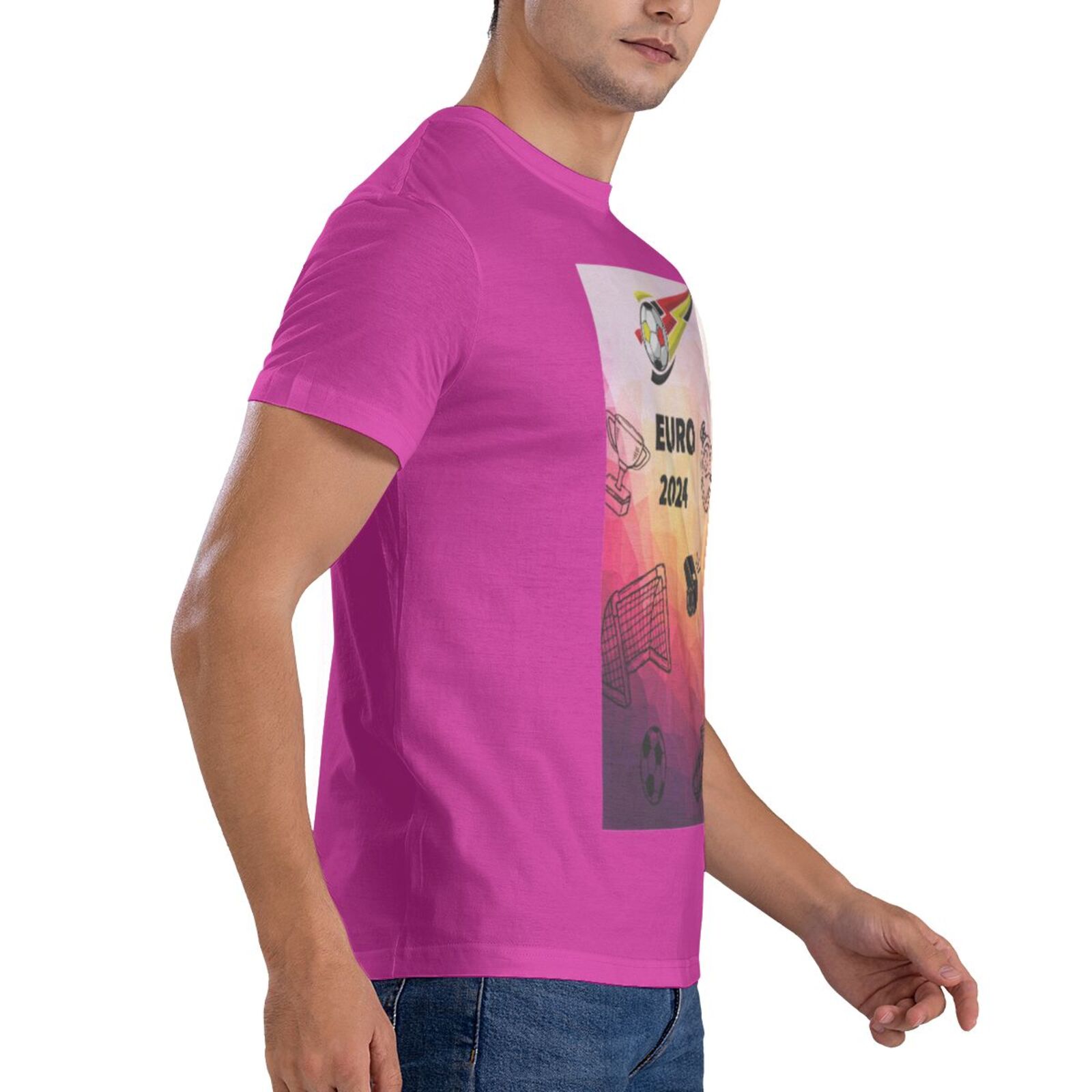 Men's Germany EURO 2024 Basic Short Sleeve T-Shirt BST1771