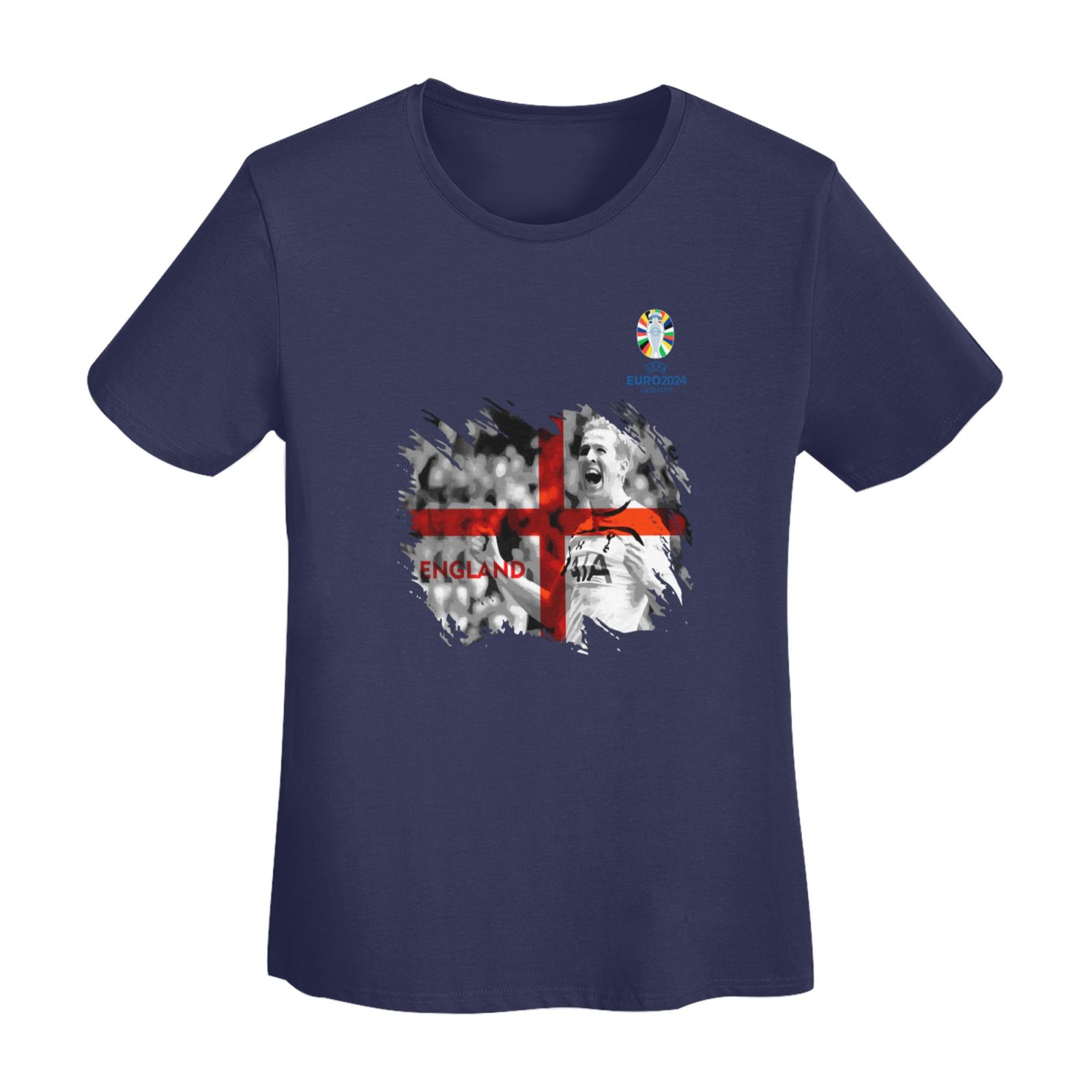 Woman's England EURO 2024 Basic Short Sleeve T-Shirt WBT1712