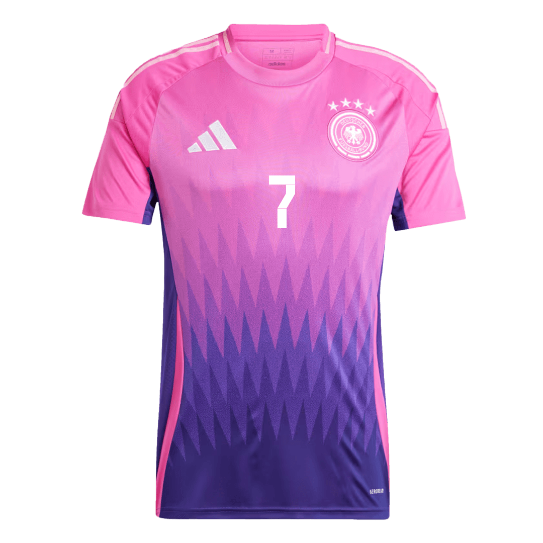 Kai Havertz #7 Germany Away Jersey EURO 2024