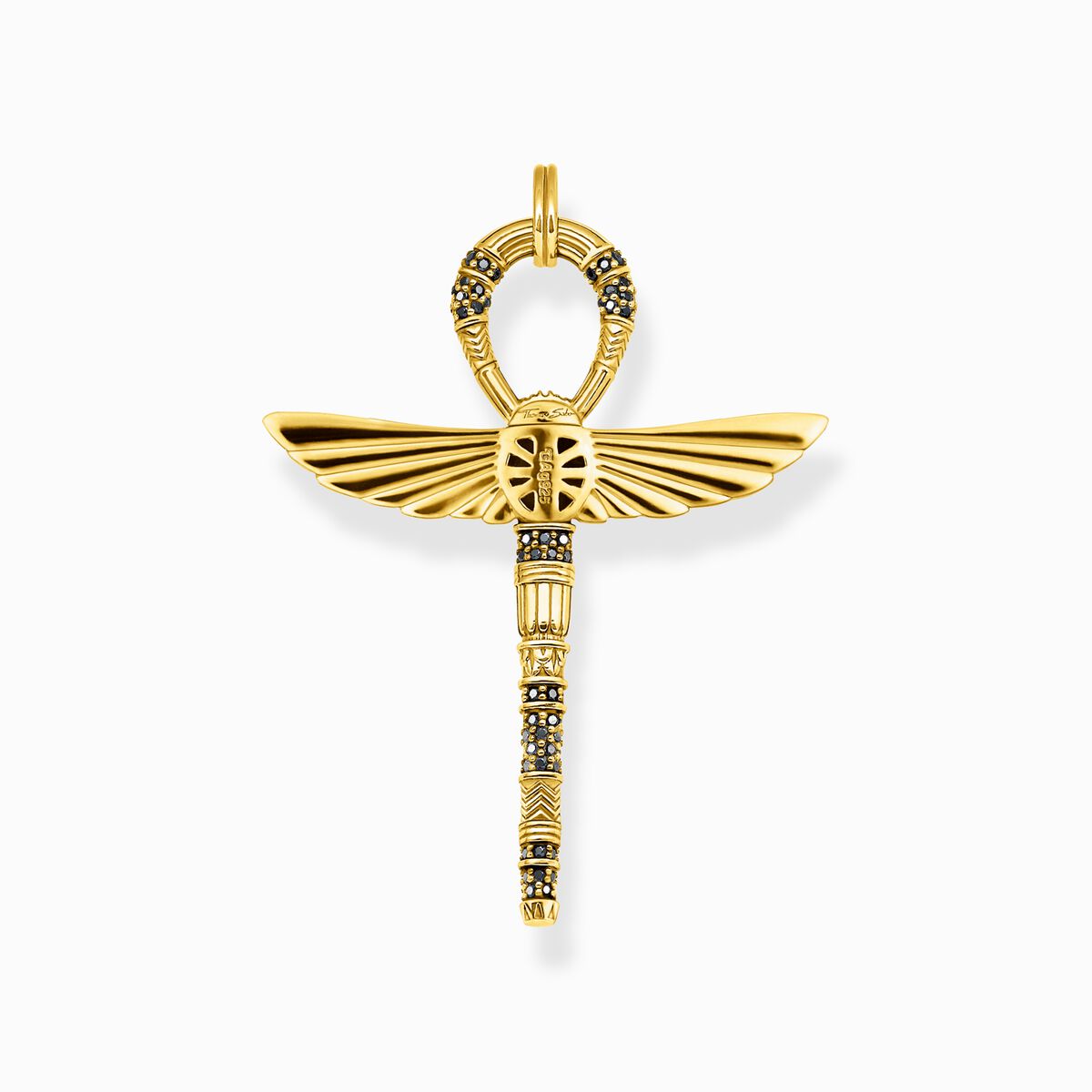 Pendant egyptian cross of life gold