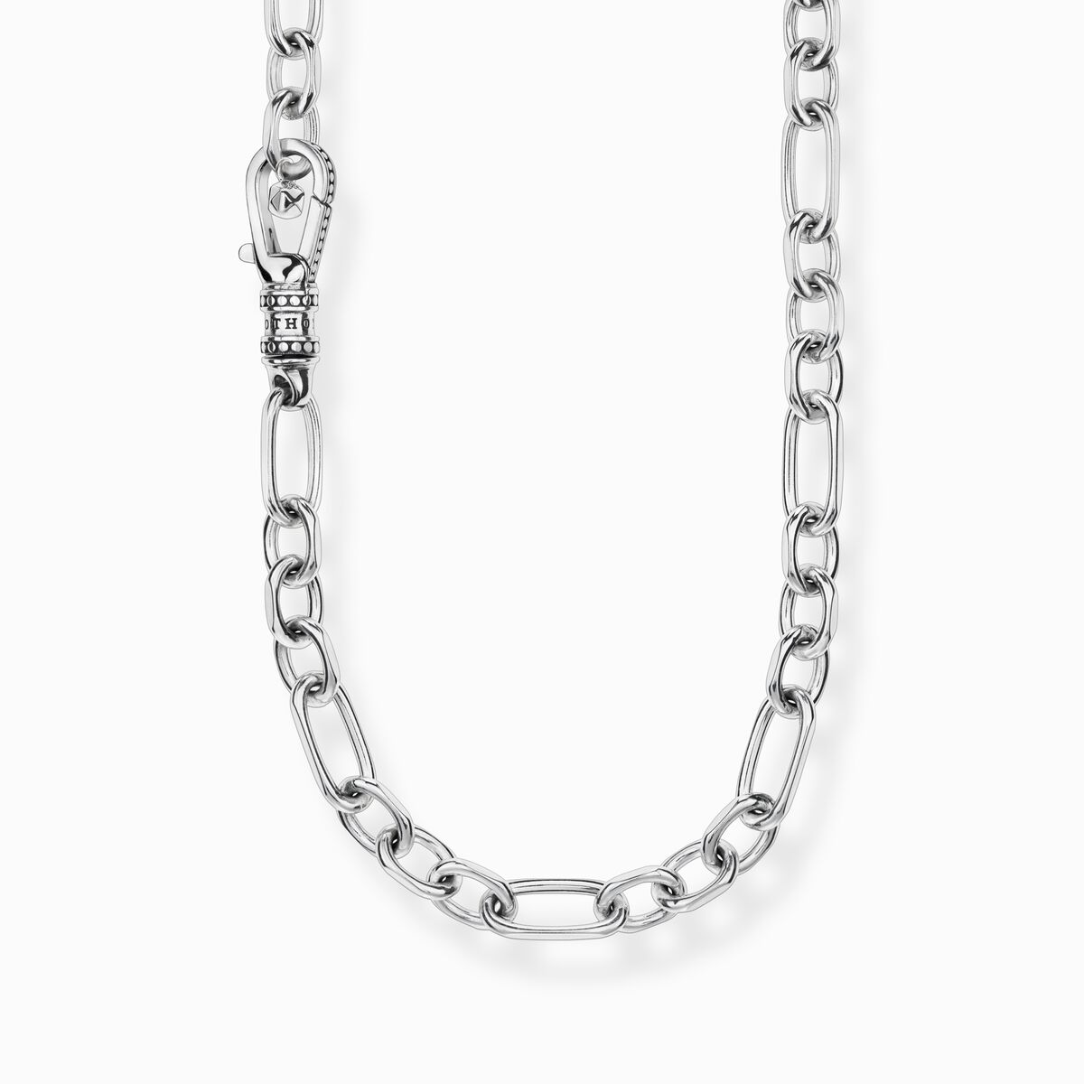 Necklace links silver Thickness 6.50 mm (0.26 Inch)