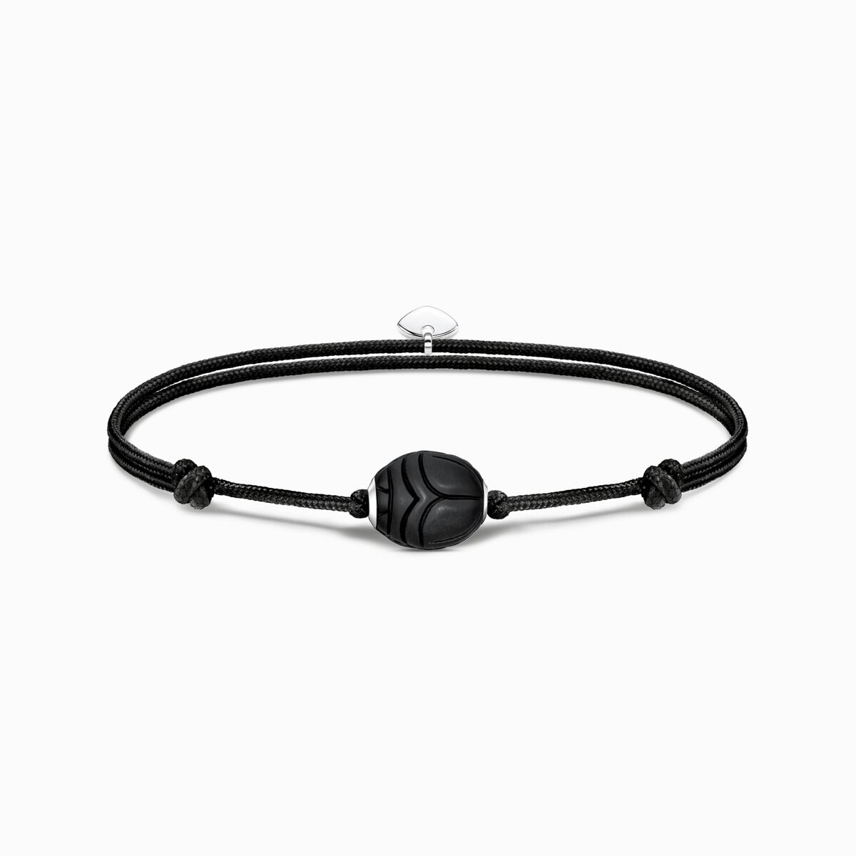 Bracelet Karma Secret with black obsidian Bead matt
