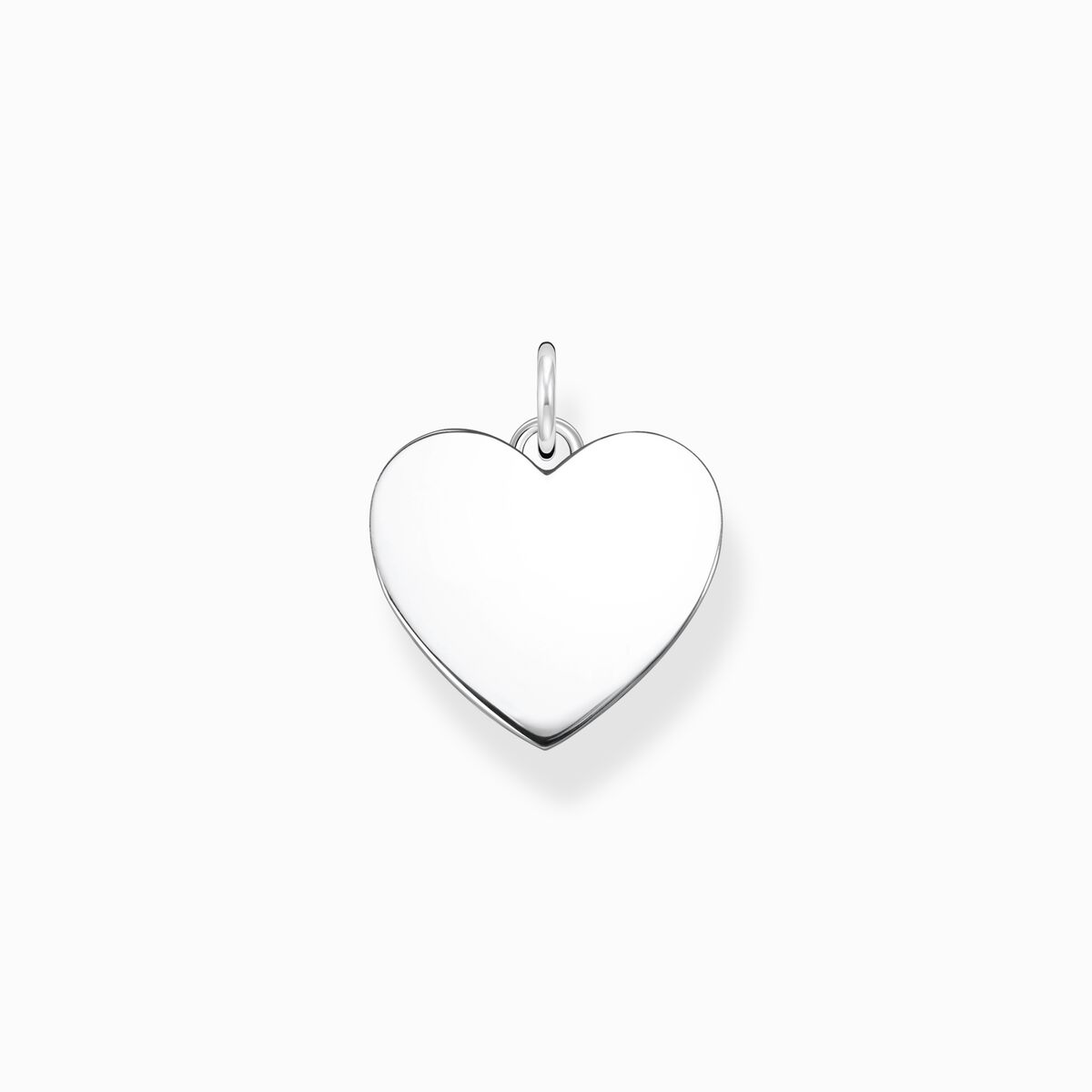 Pendant heart silver