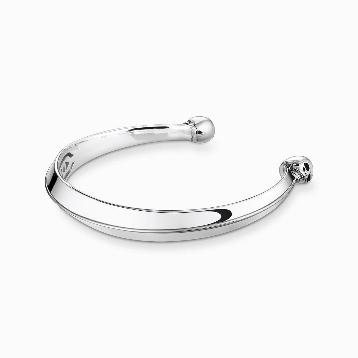 Bangle skull silver