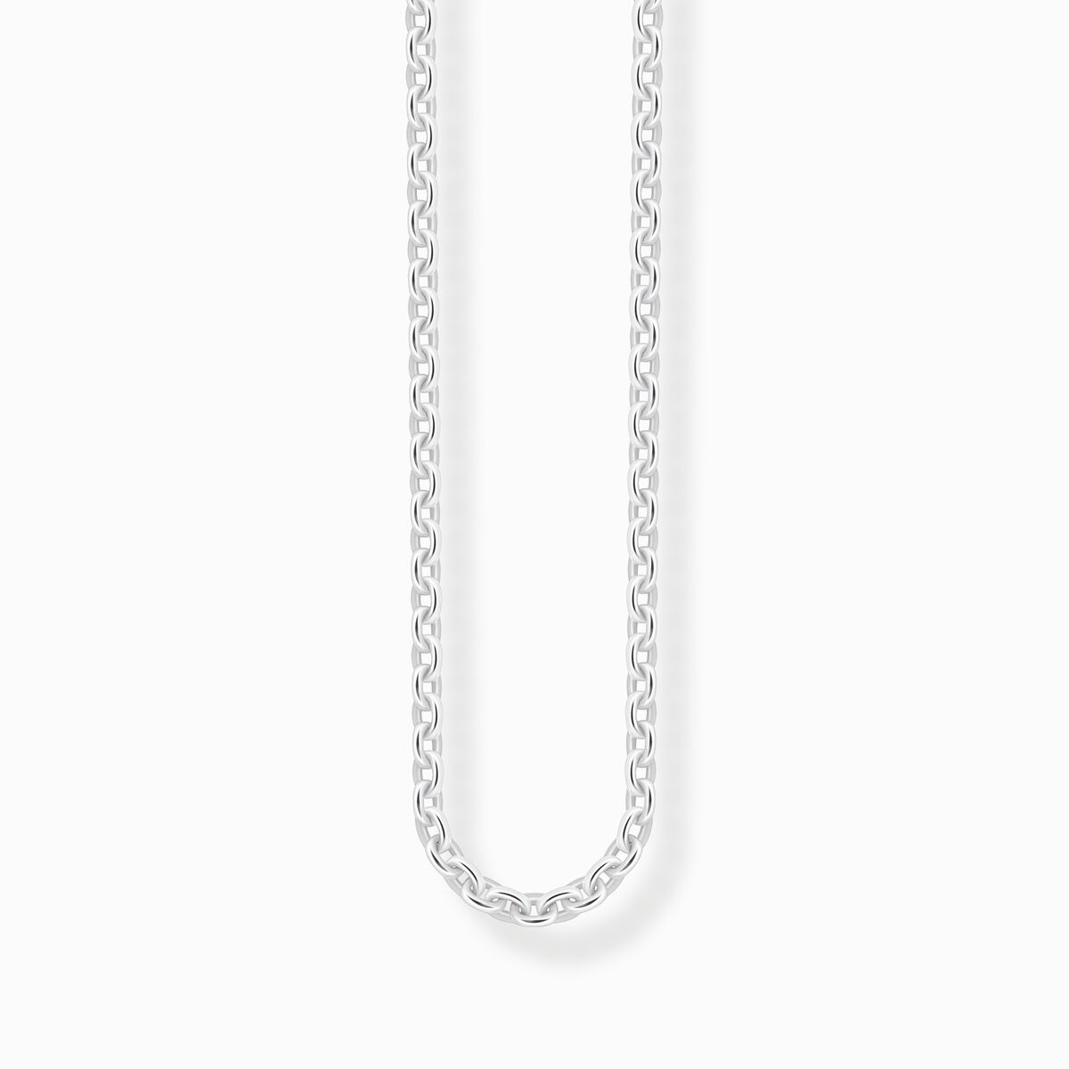 Anchor necklace Silver Thickness 2,50 mm (0,10 Inch)